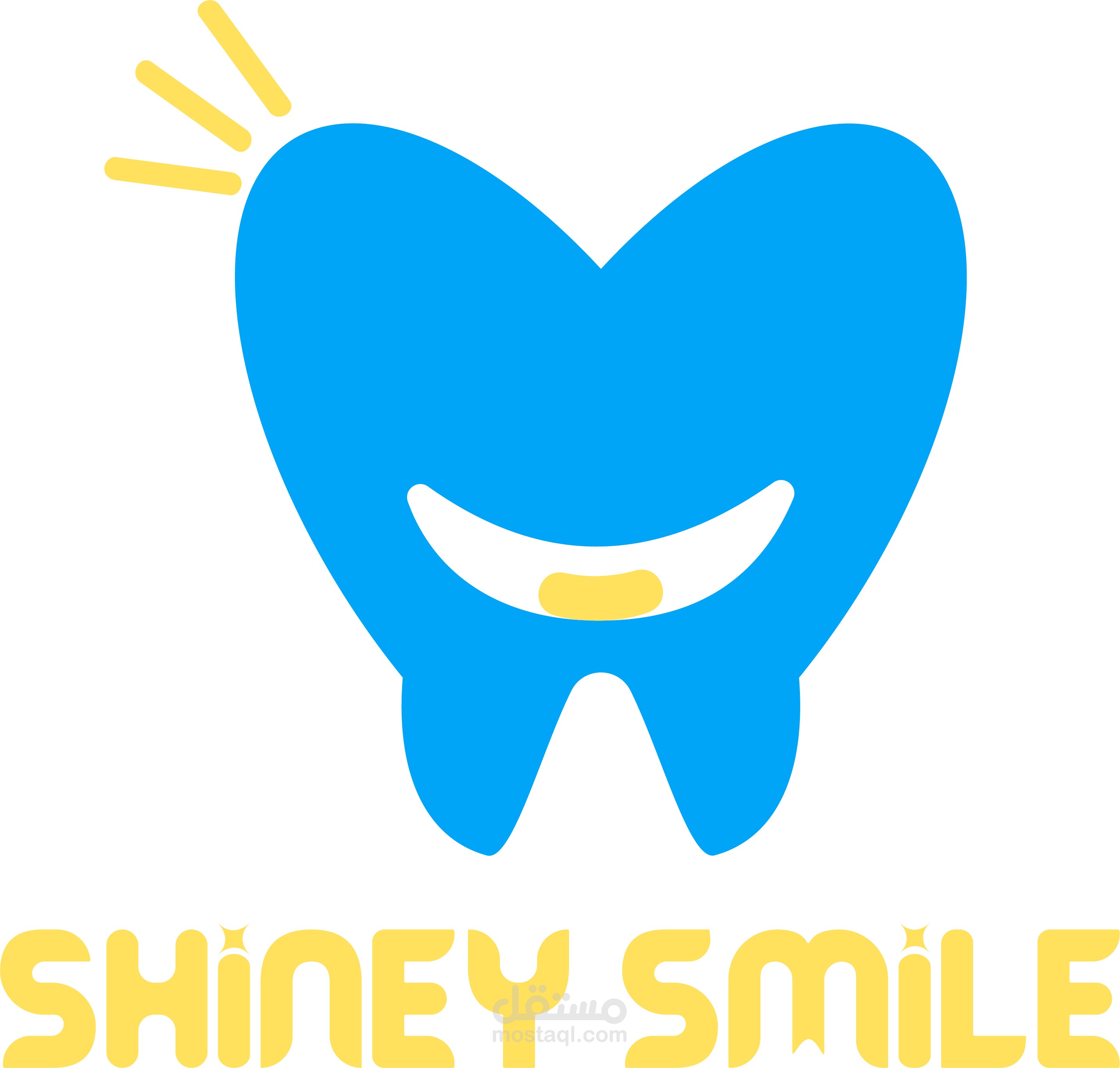 شعار و هوية بصرية لعيادة طب اسنان