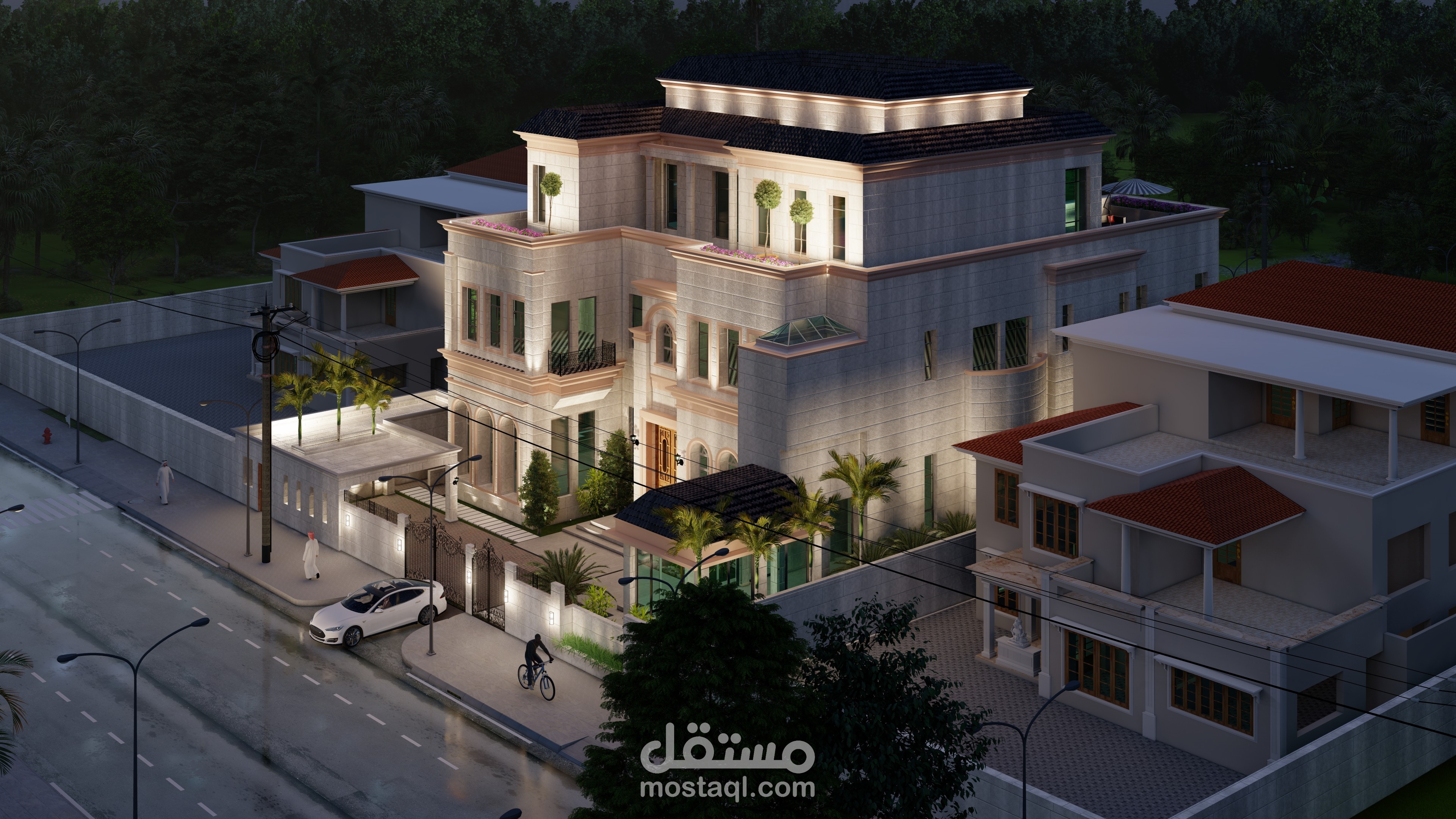 new classic villa in Amman
