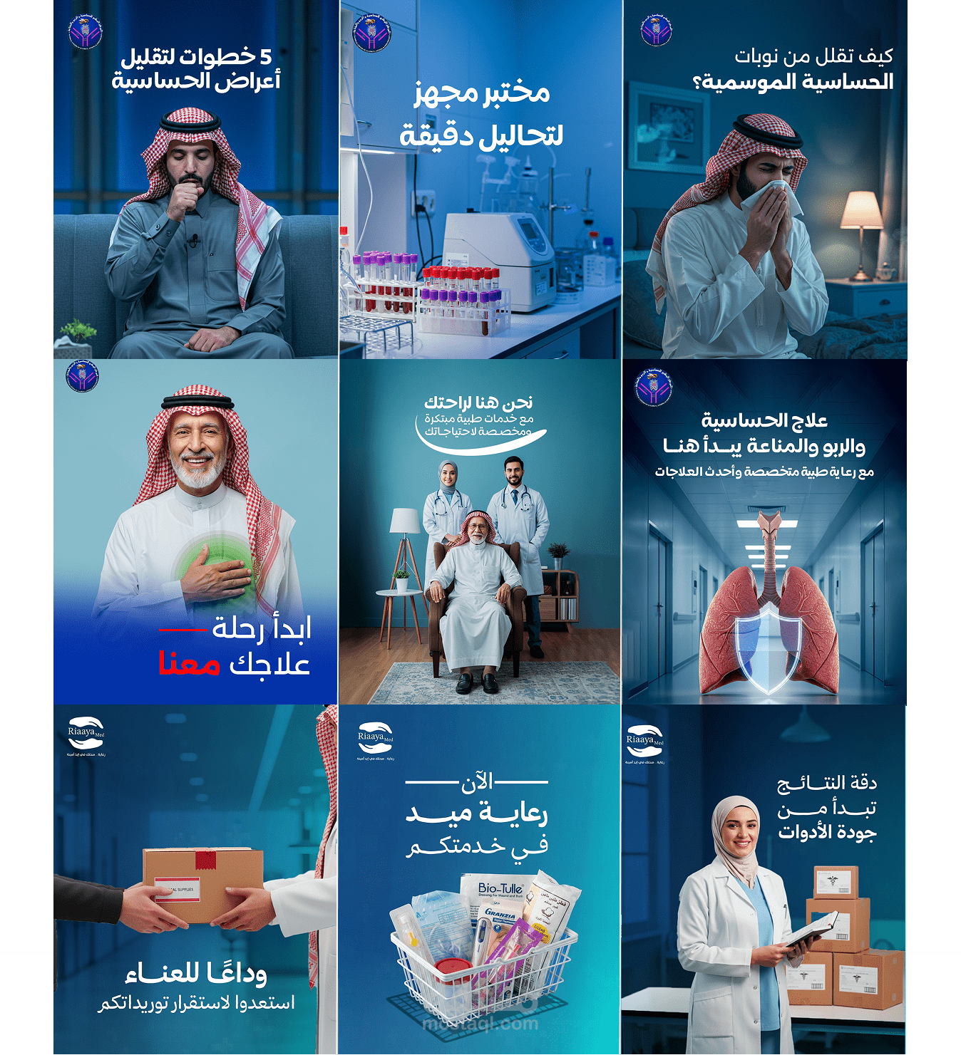 تصميمات طبية لزيادة الوعي والثقة