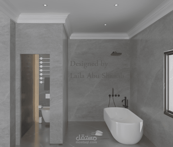تصميم داخلي حمام