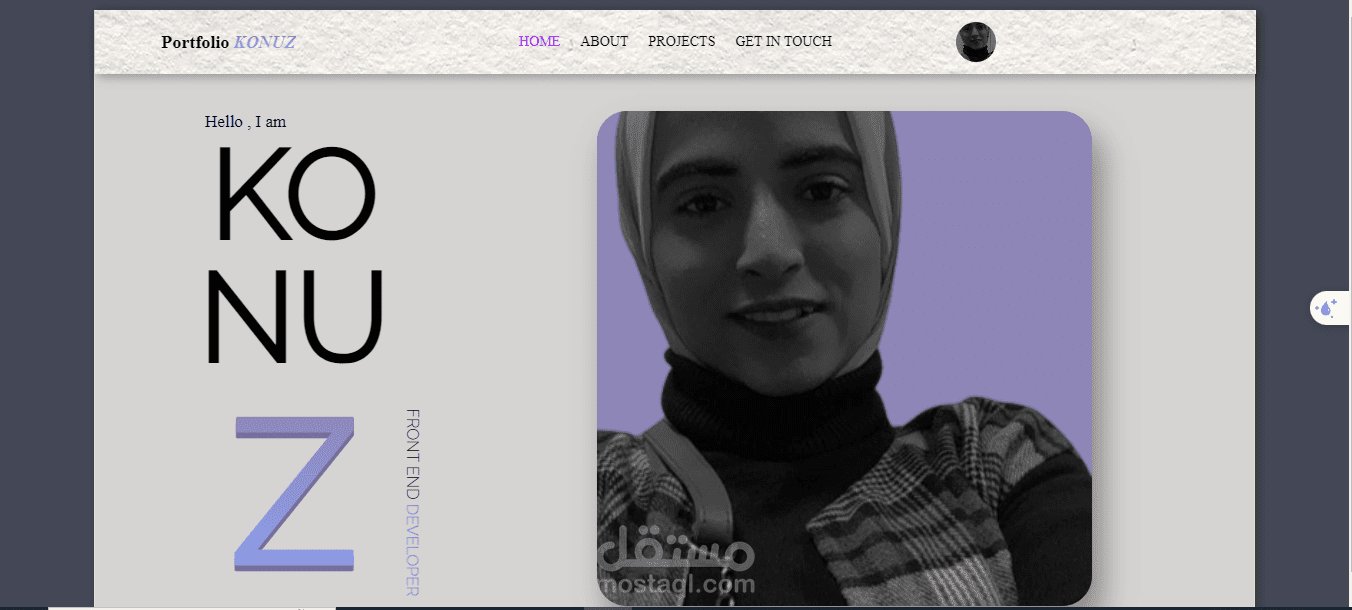 Portfolio ( React JS )