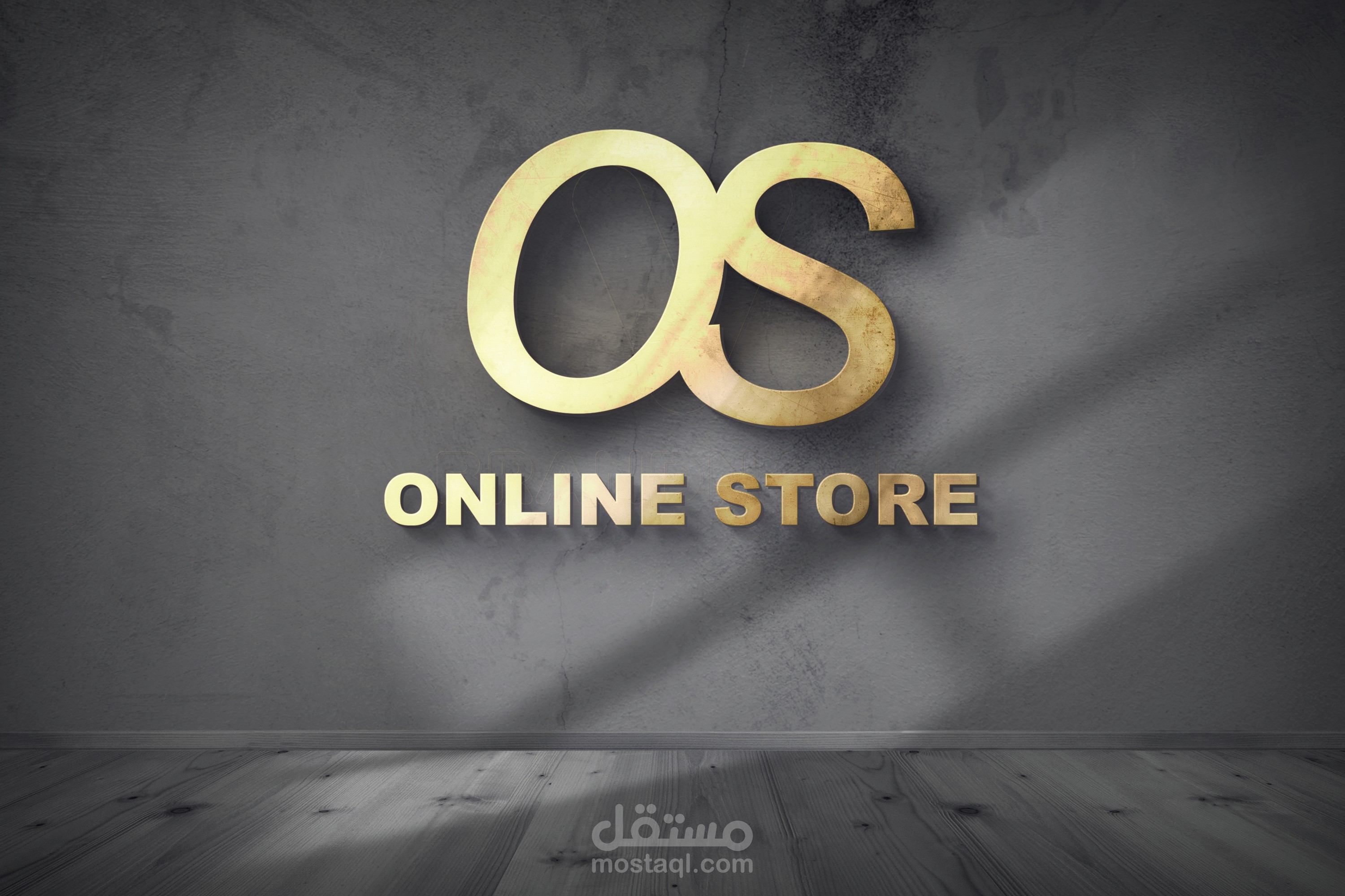 تصميم لوجو وواجهة تجارية وبروشور