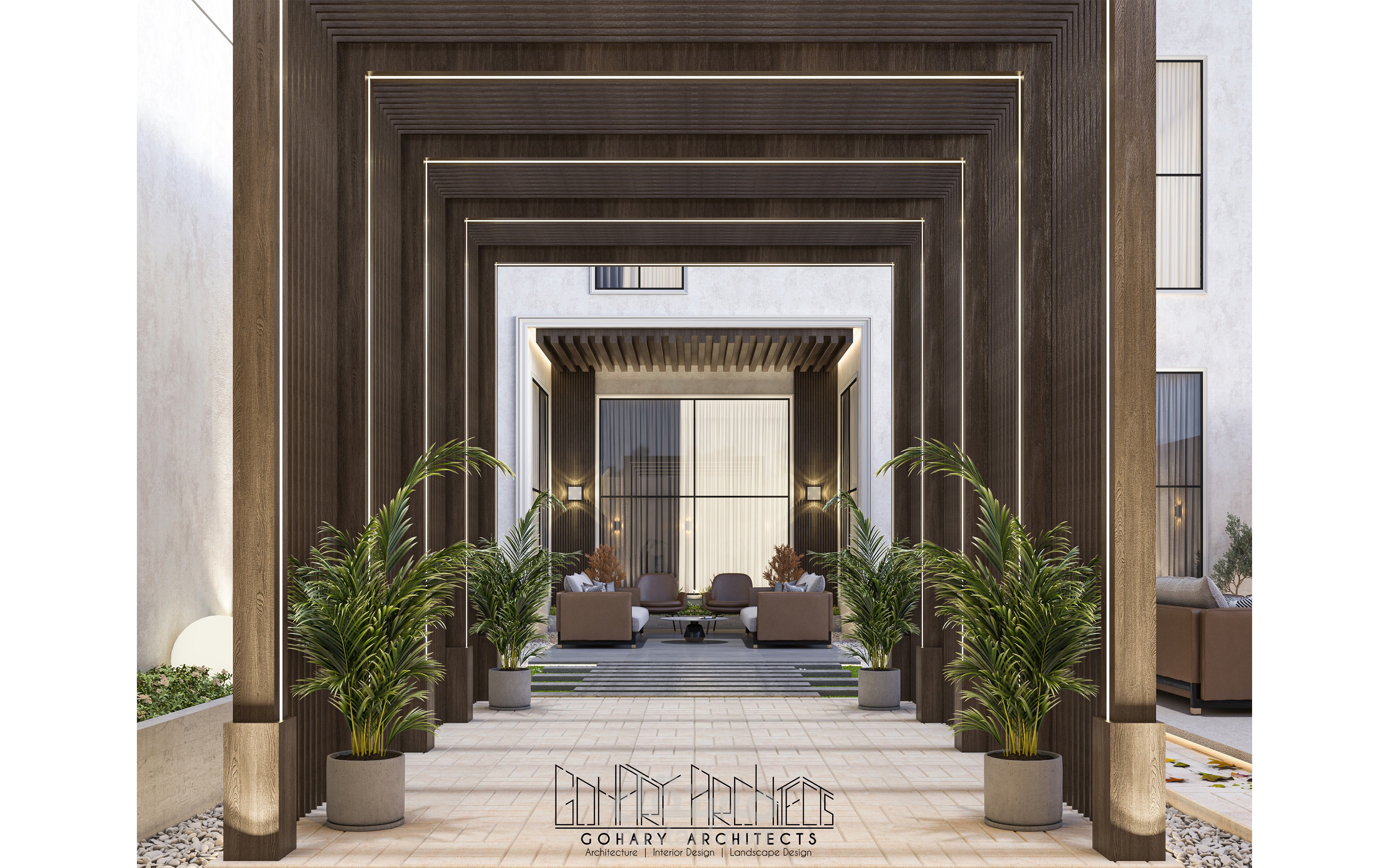 تصميم حديقة منزل