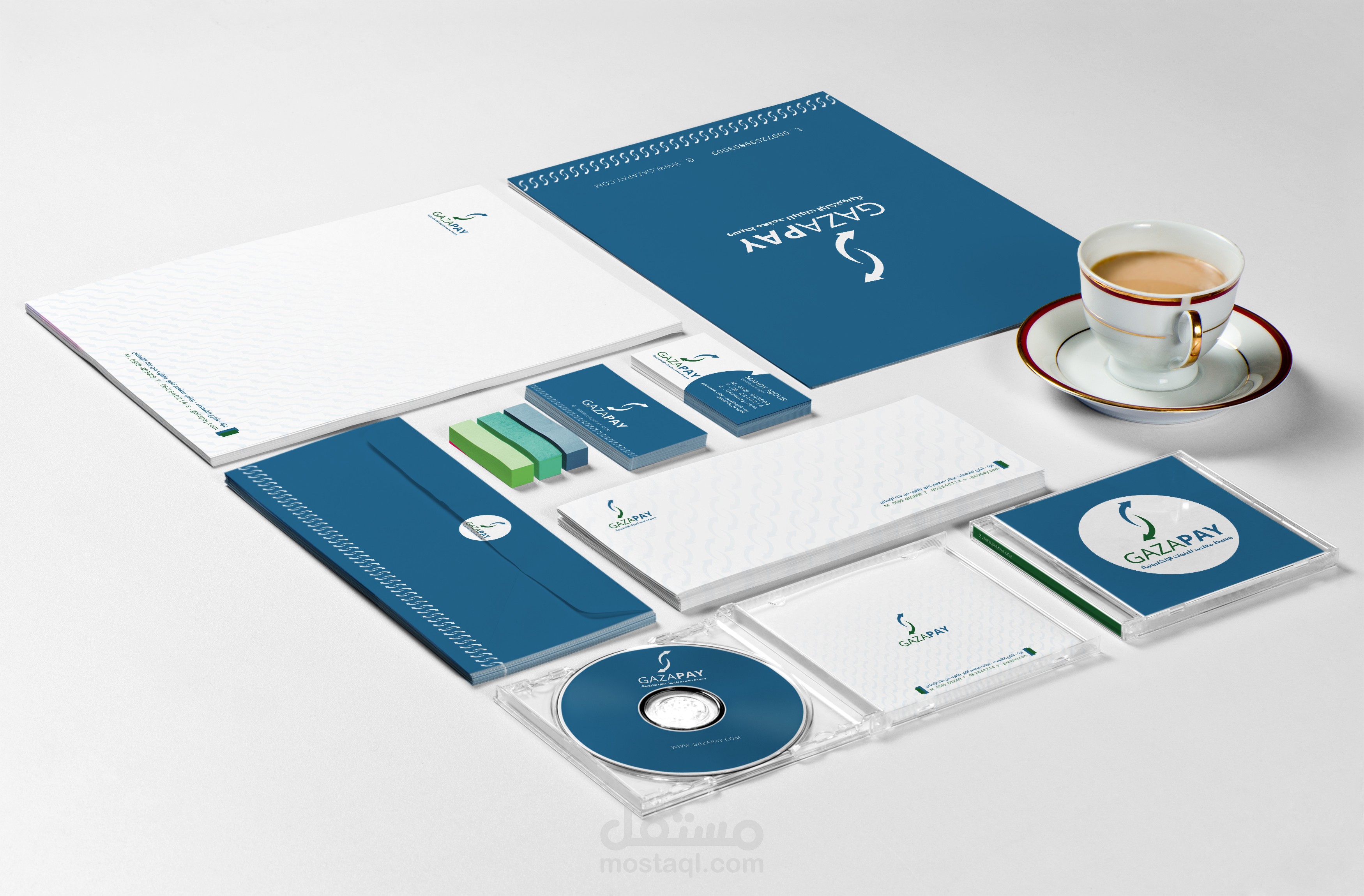 تصميم شعار وهوية كاملة