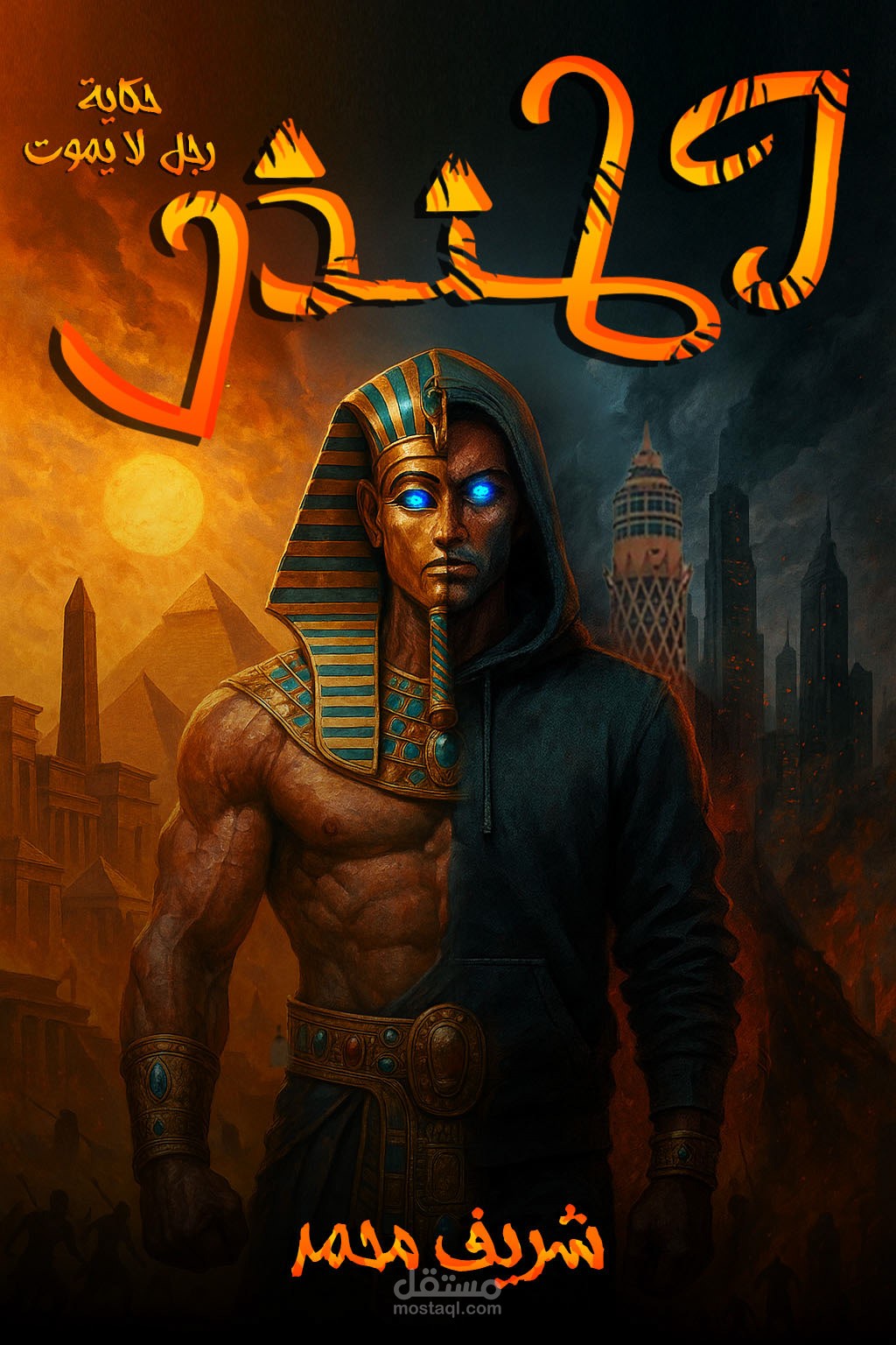 غلاف رواية المنذر