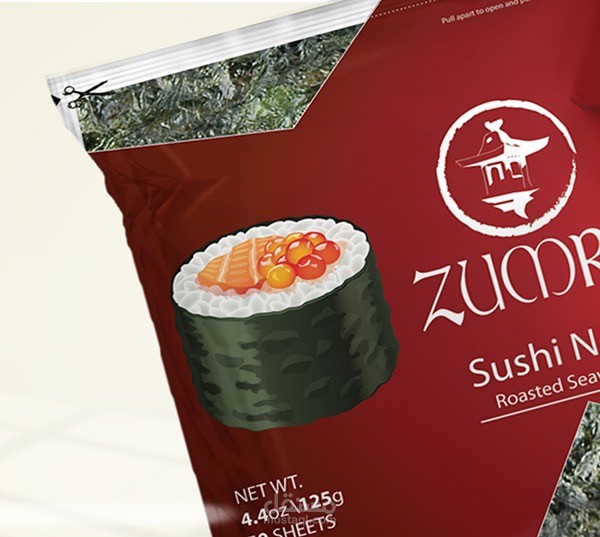 تصميم تغليف للسوشي