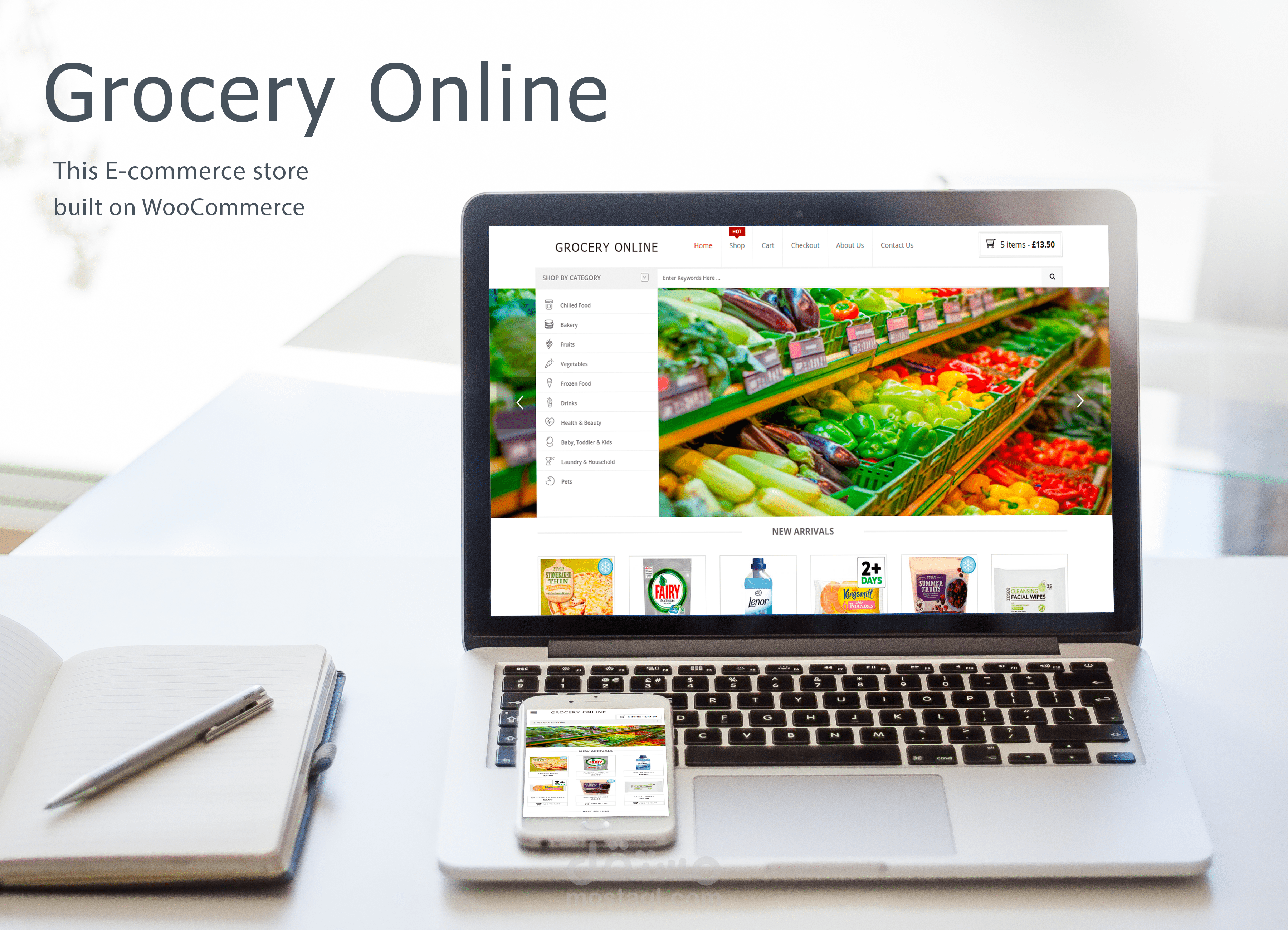 برمجة متجر الكتروني