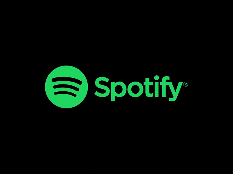 Spotify Animated Logo Animation