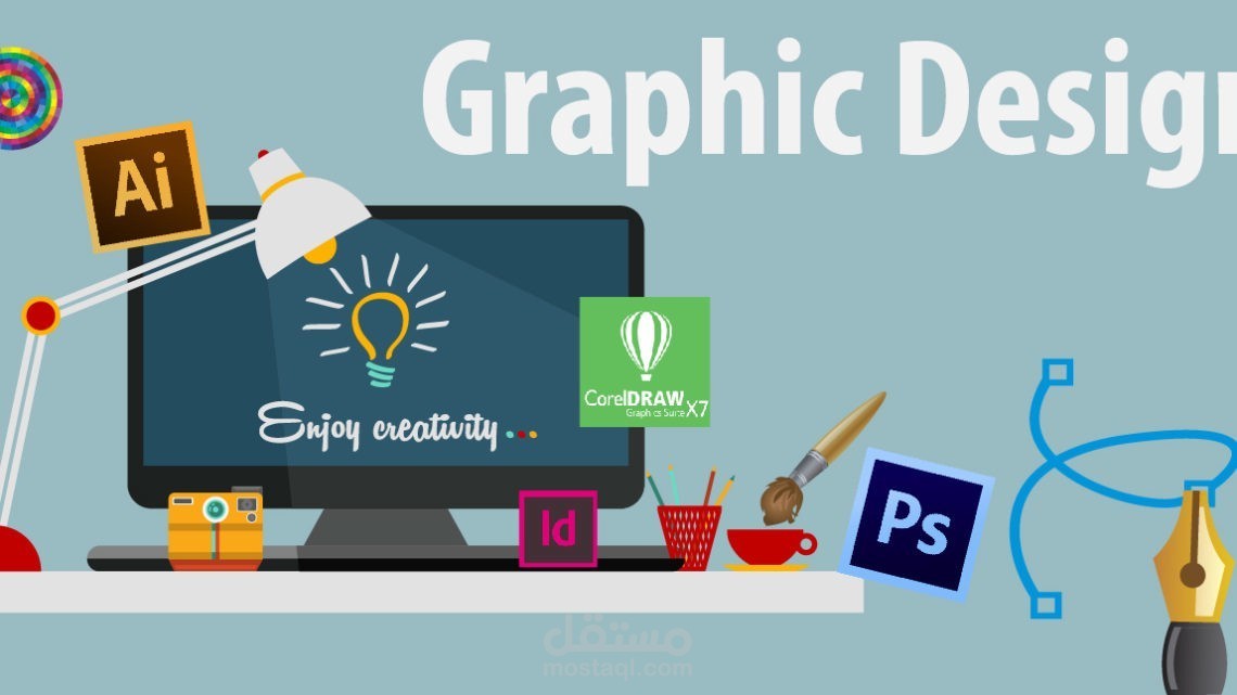 تصميمات دعائية لمشاريع مختلفة