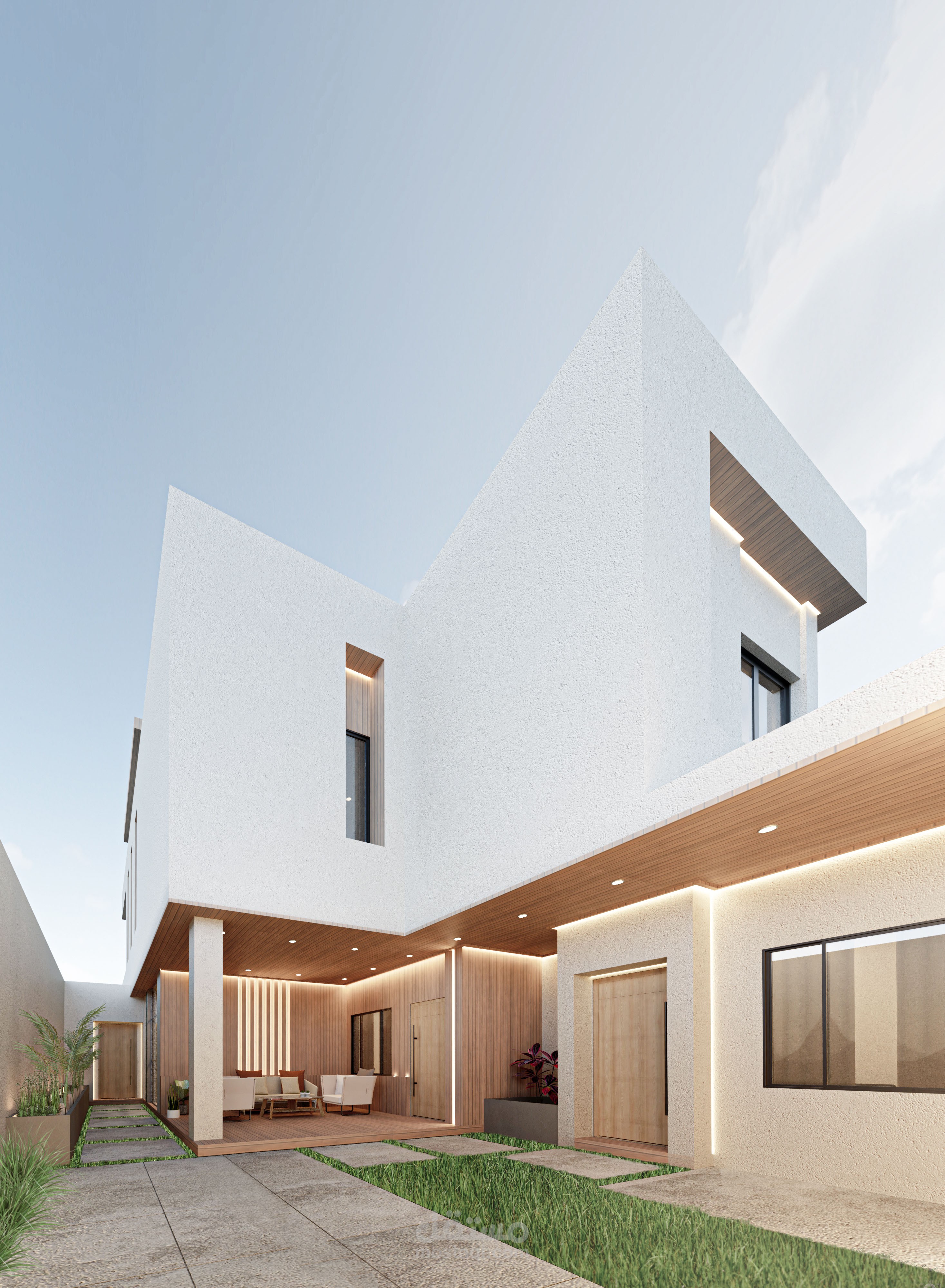 تصميم معماري لفيلا