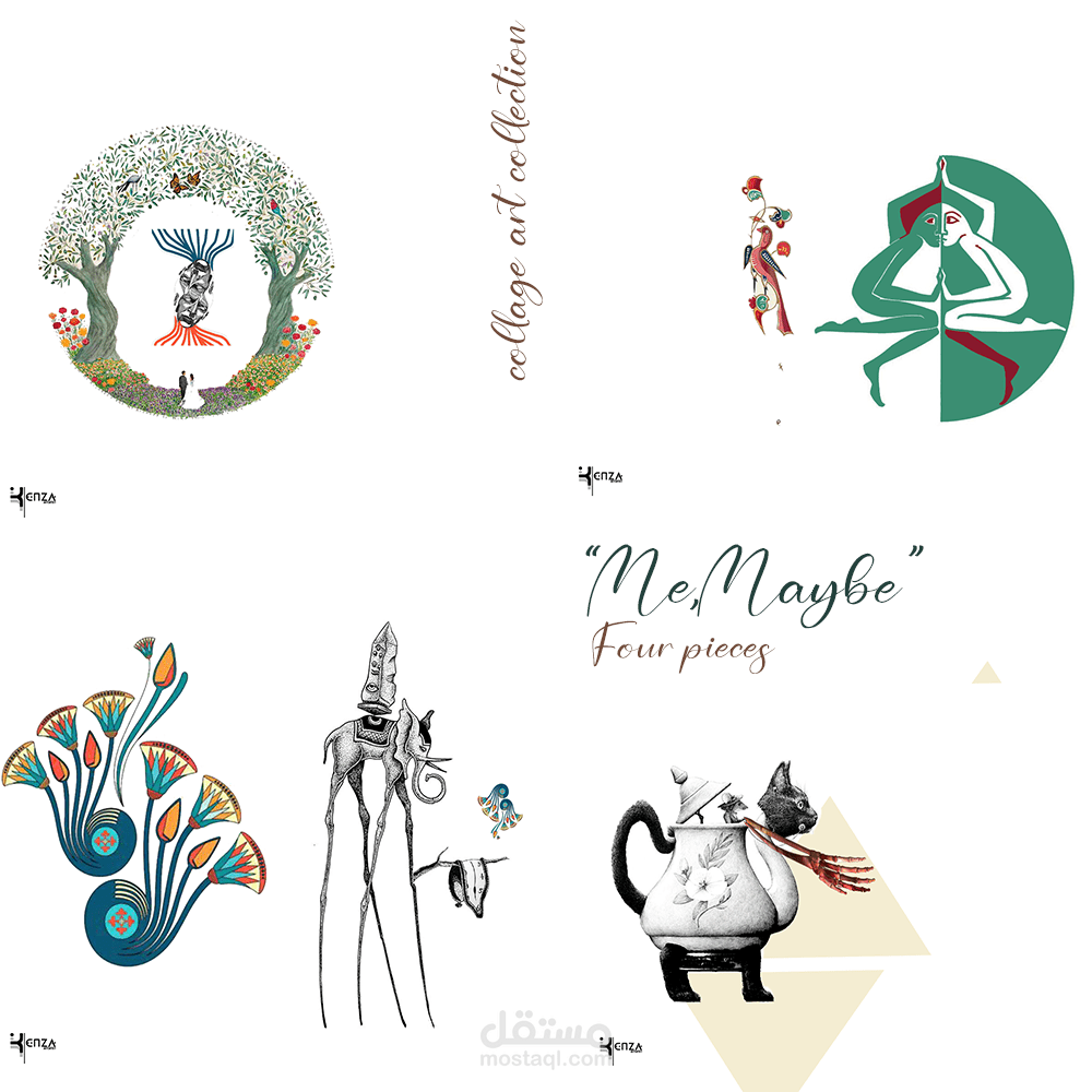 "collage art collection :"Me, Maybe