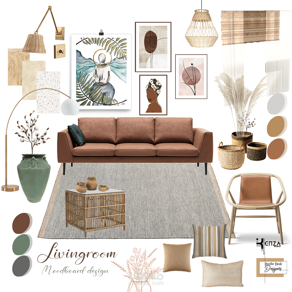 Mood Board for interior design