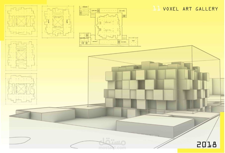 مقترح تصميم متحف الفن الحديث
