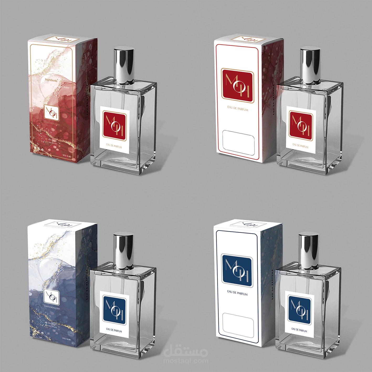 تصميم ملصقات وعلب المنتجات