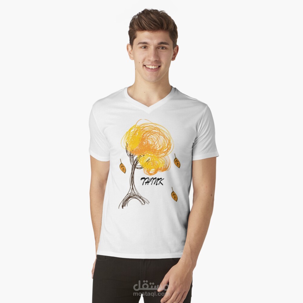 T-shirt design for an online store