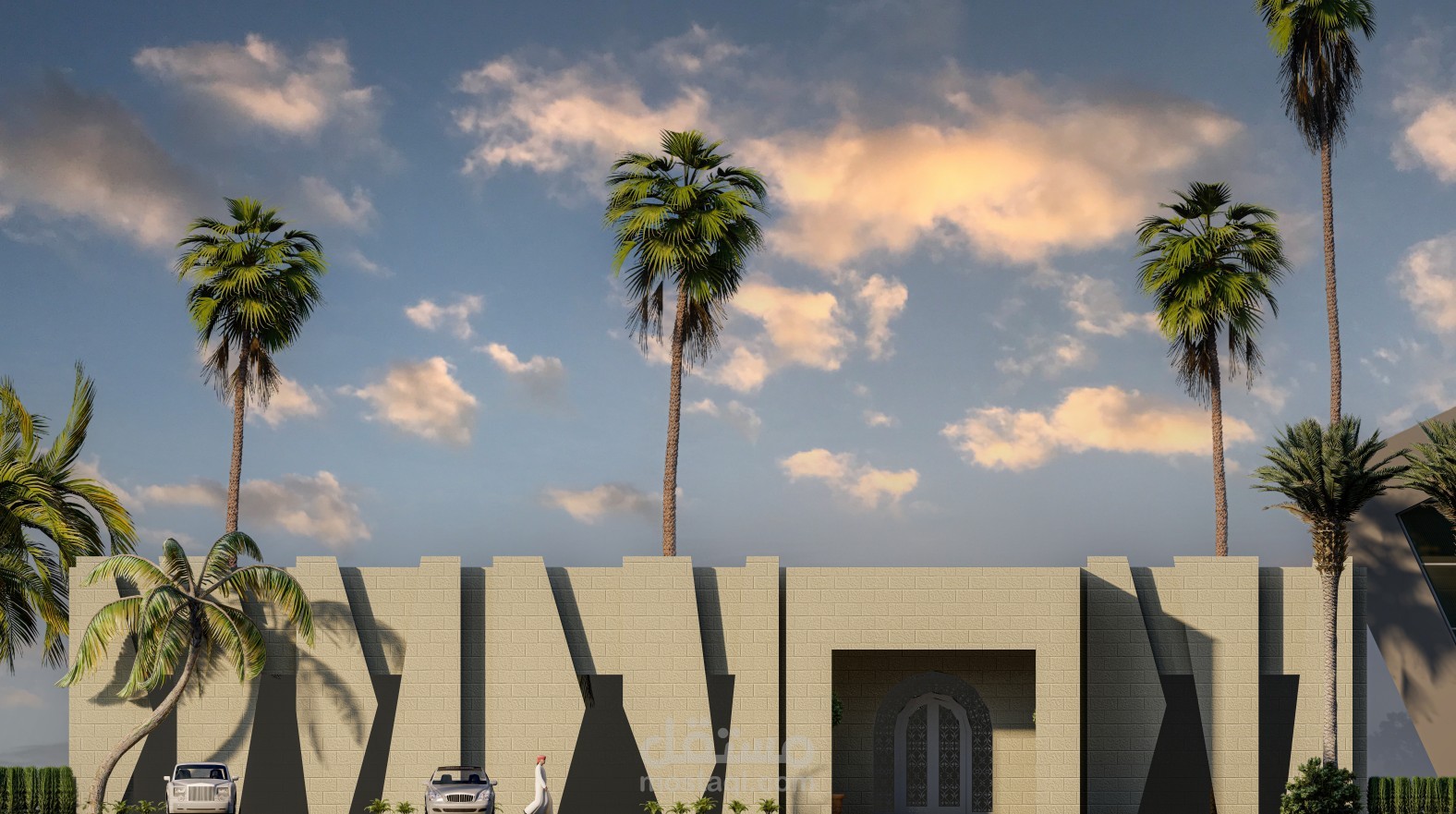 Saudi style rest-house