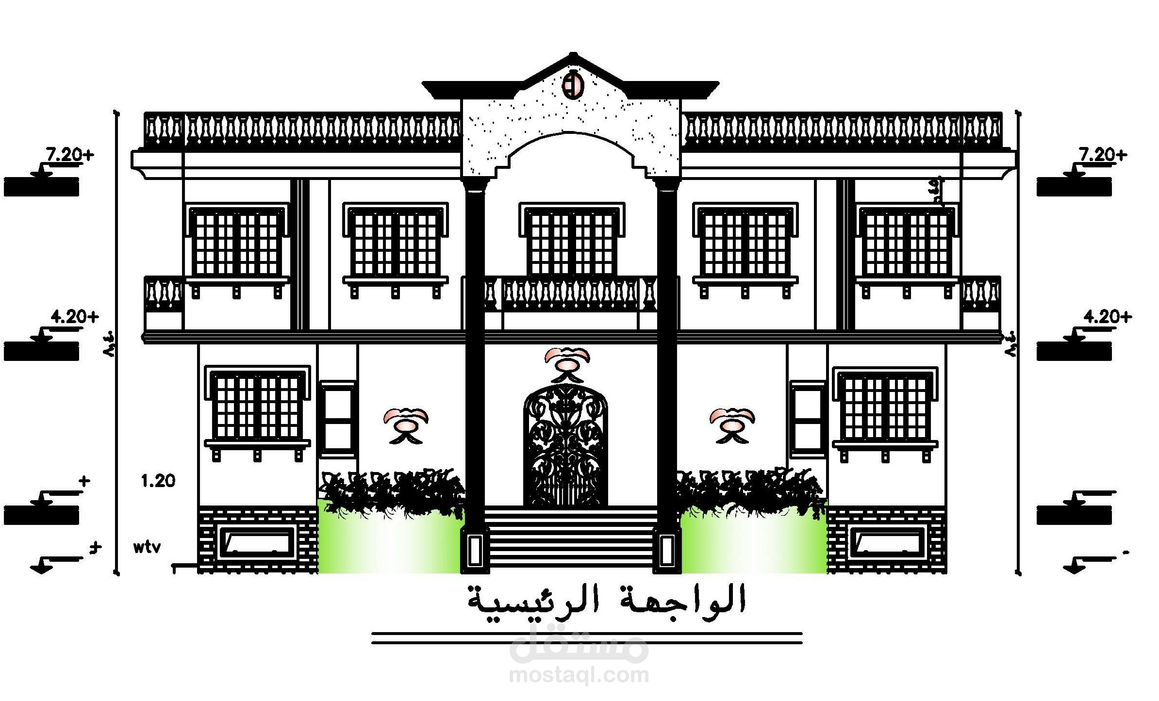تصميمات معمارية أوتوكاد