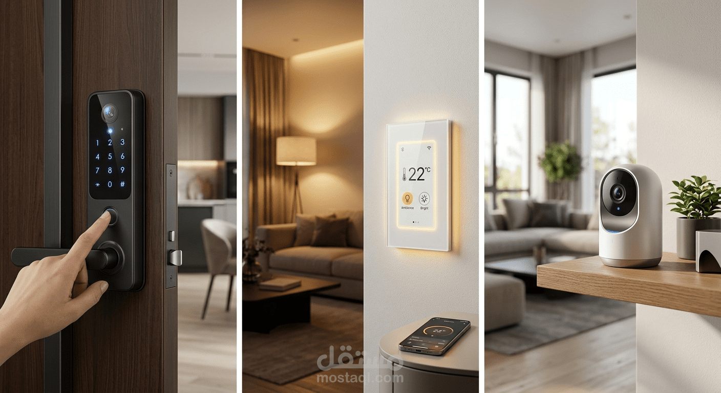 دراسة جدوى واكتشاف الفرص الاستثمارية لمنتجات المنازل الذكية (Smart Home) في السوق القطري