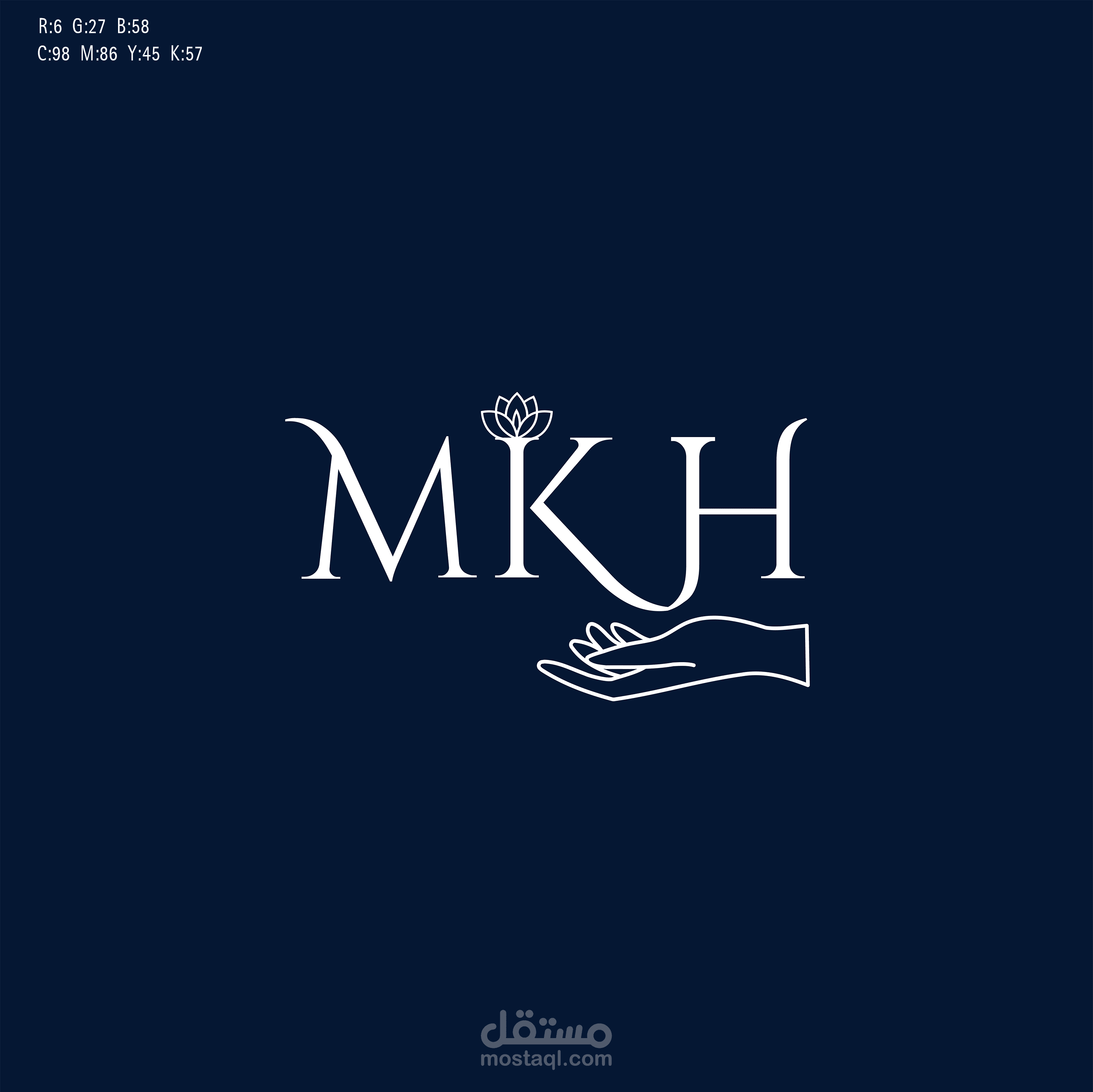 تصميم هوية شخصية لمدلك علاجى ومدرب علاج طبيعى