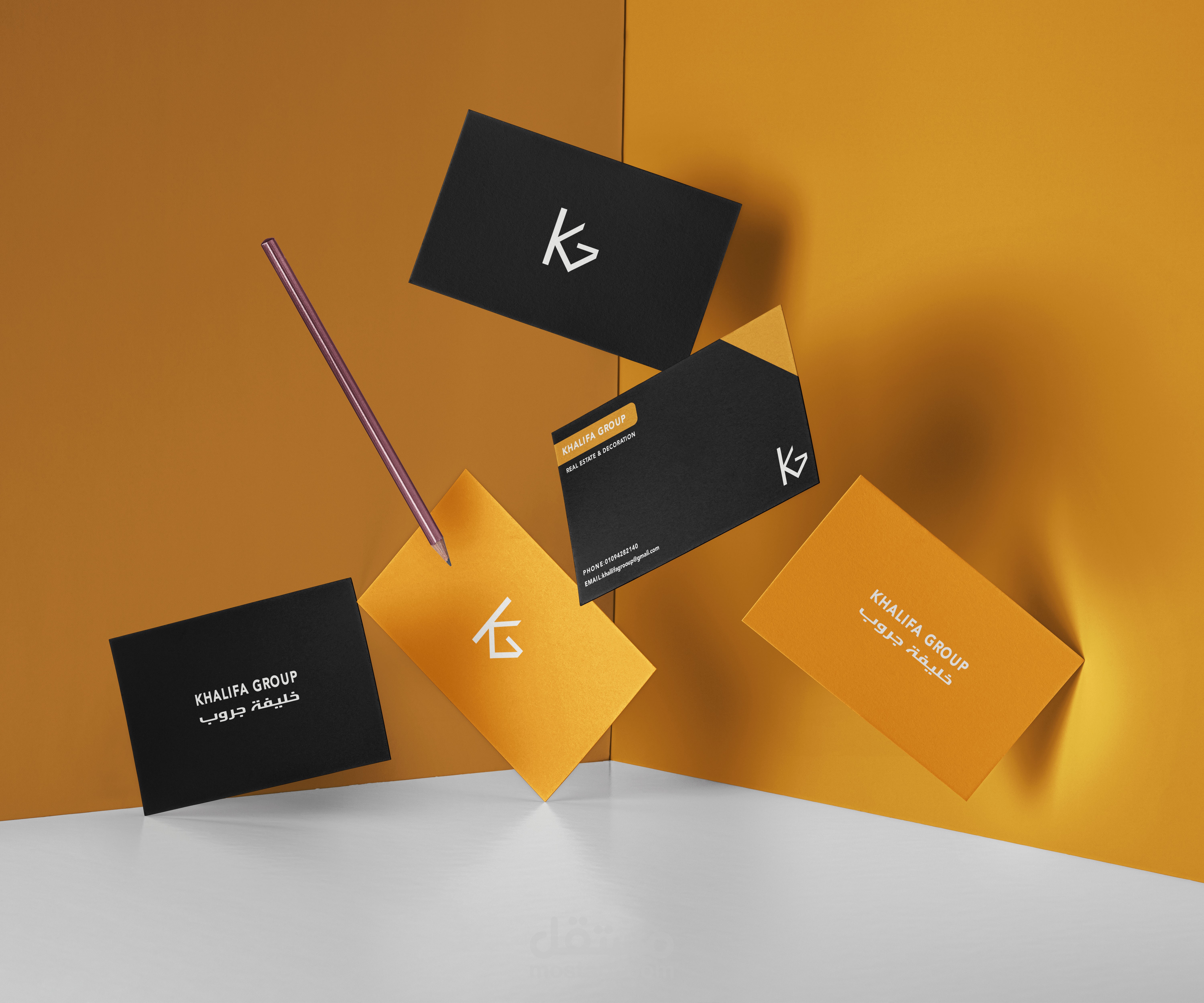 تصميم الهوية البصرية لشركة تشطيبات