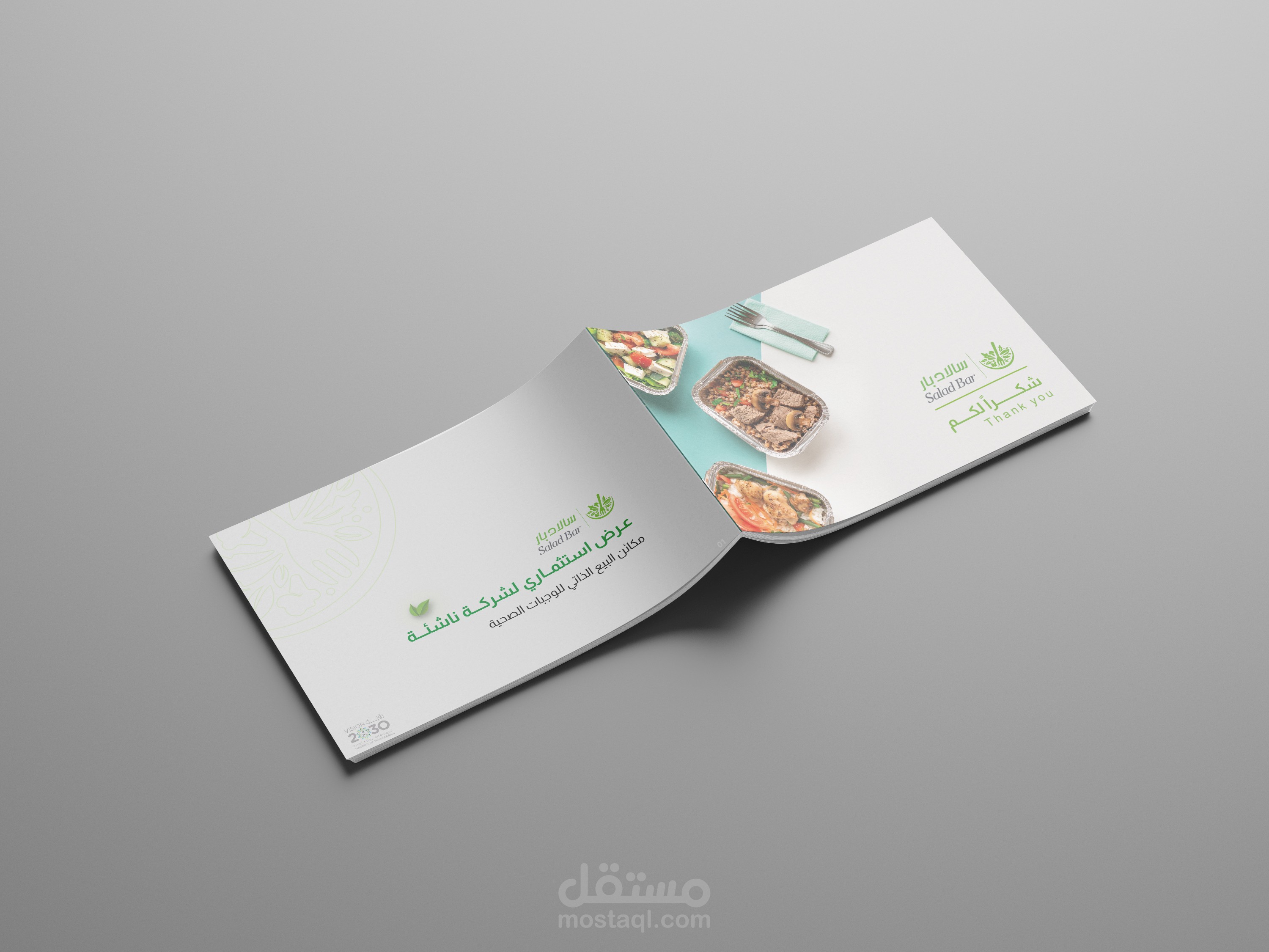 بروفايل عرض استثماري لمطعم سلادبار