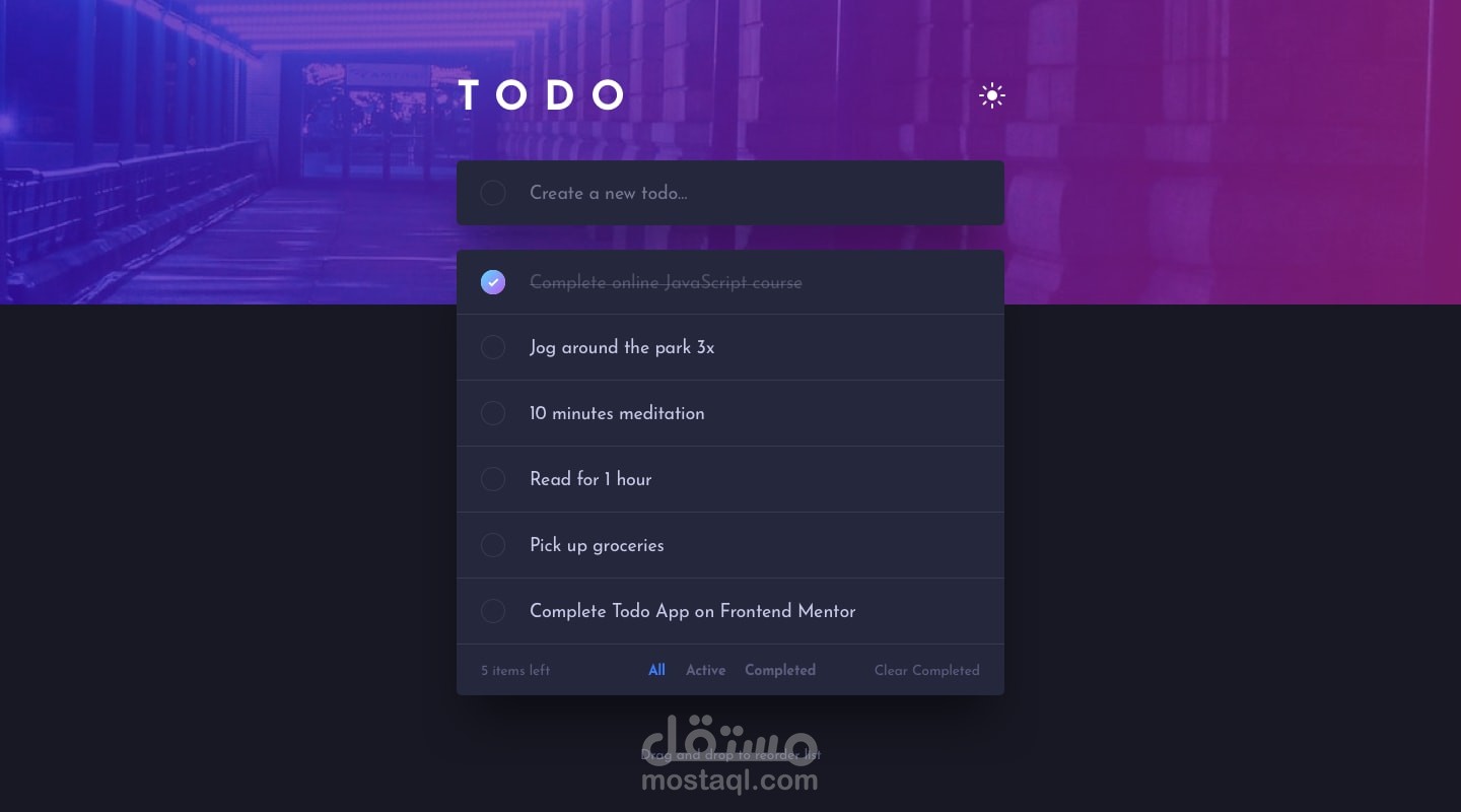to do list