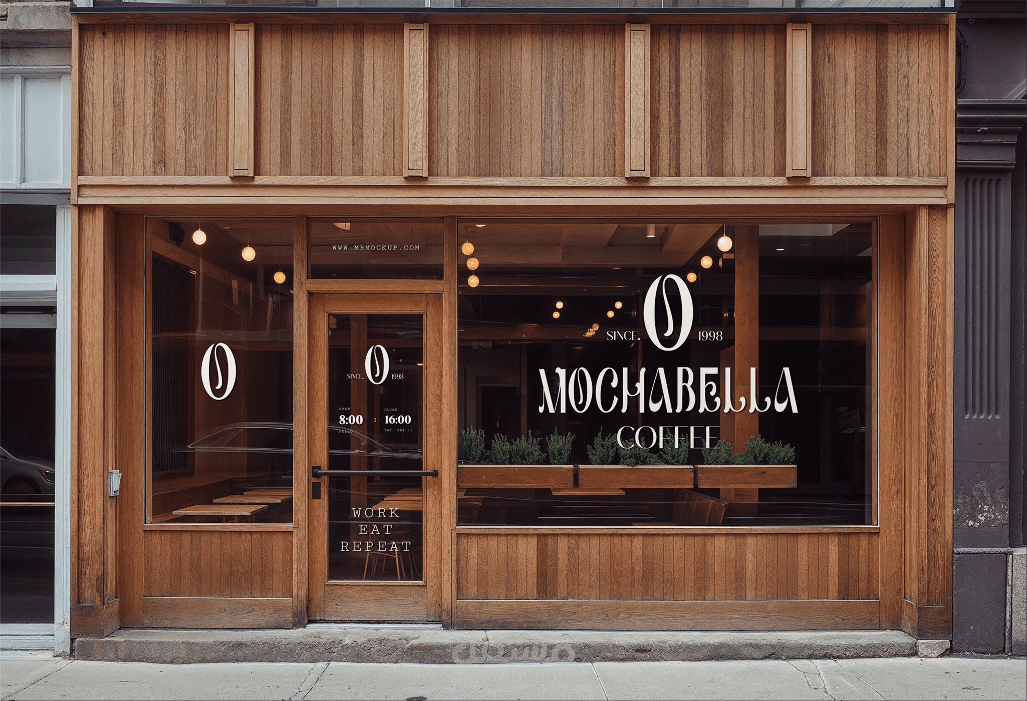 Logo design mochabella coffee