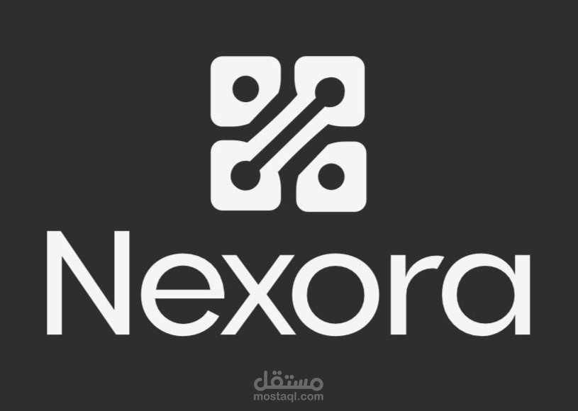 هوية بصرية لشركة NEXORA