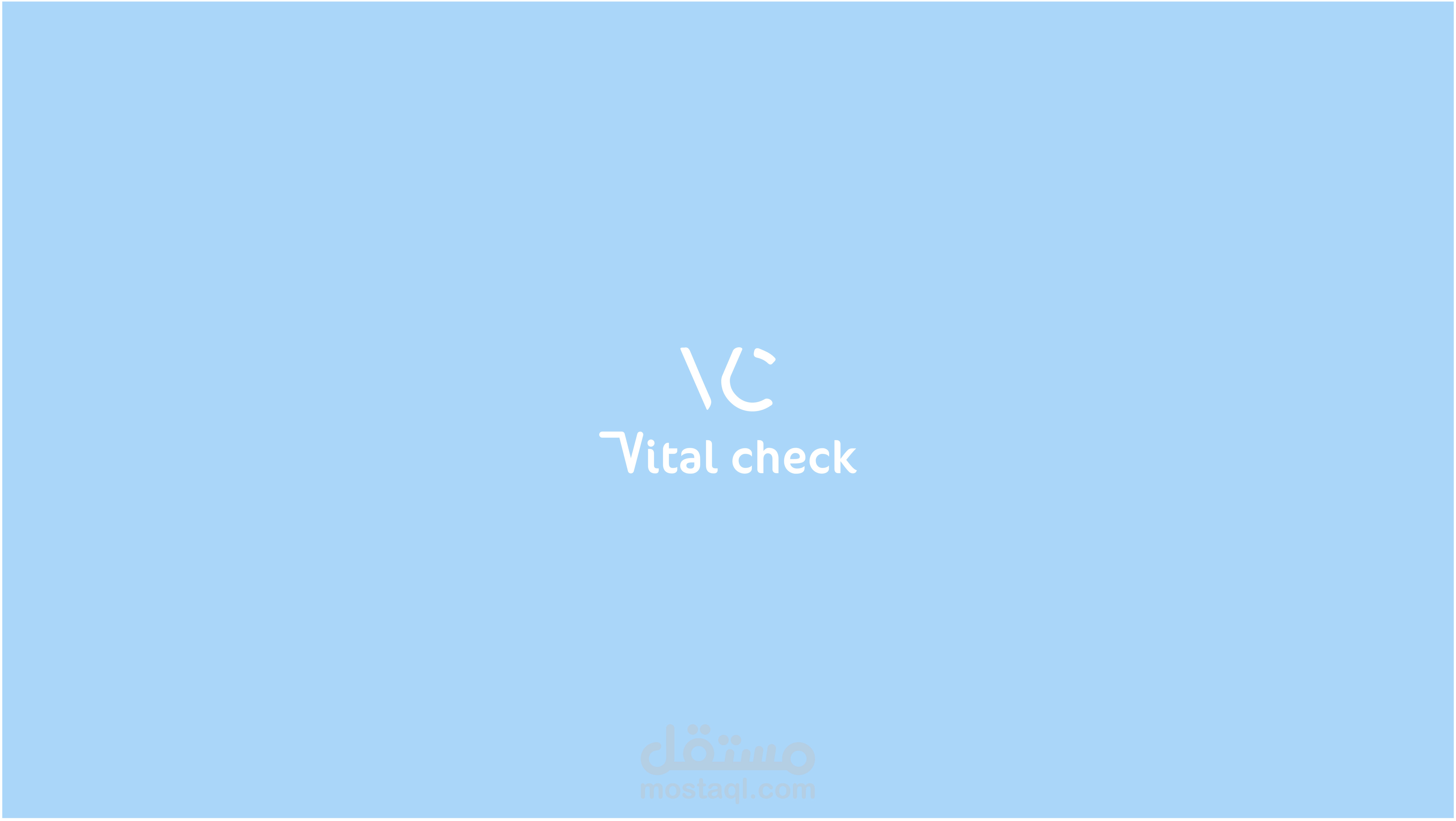 تصاميم شعار vital check متنوعة...