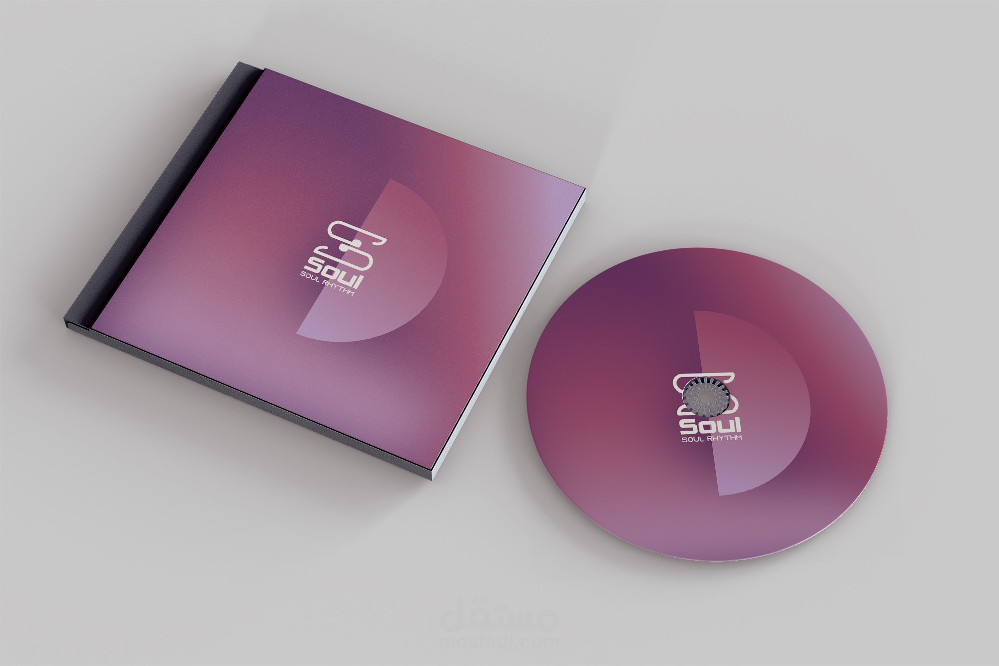 تصميم CD الموسيقى - شركة soul