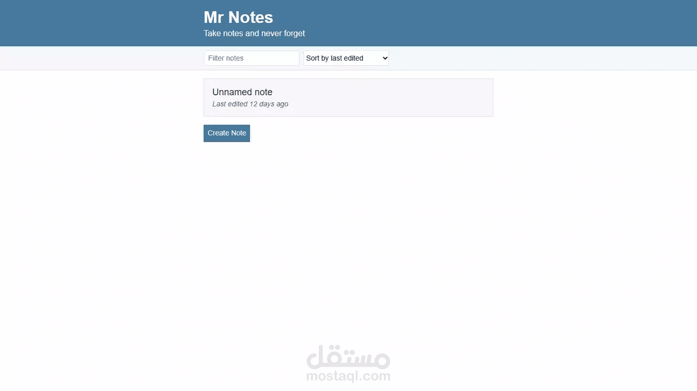 Mr.Notes