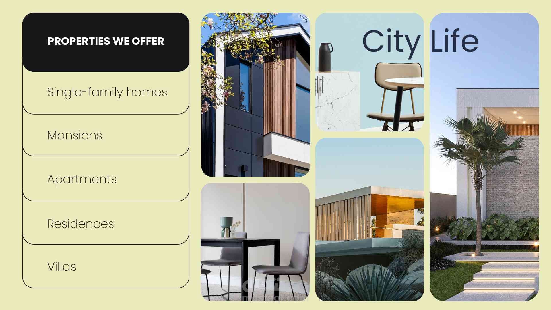 شركة عقارات ( City Life )