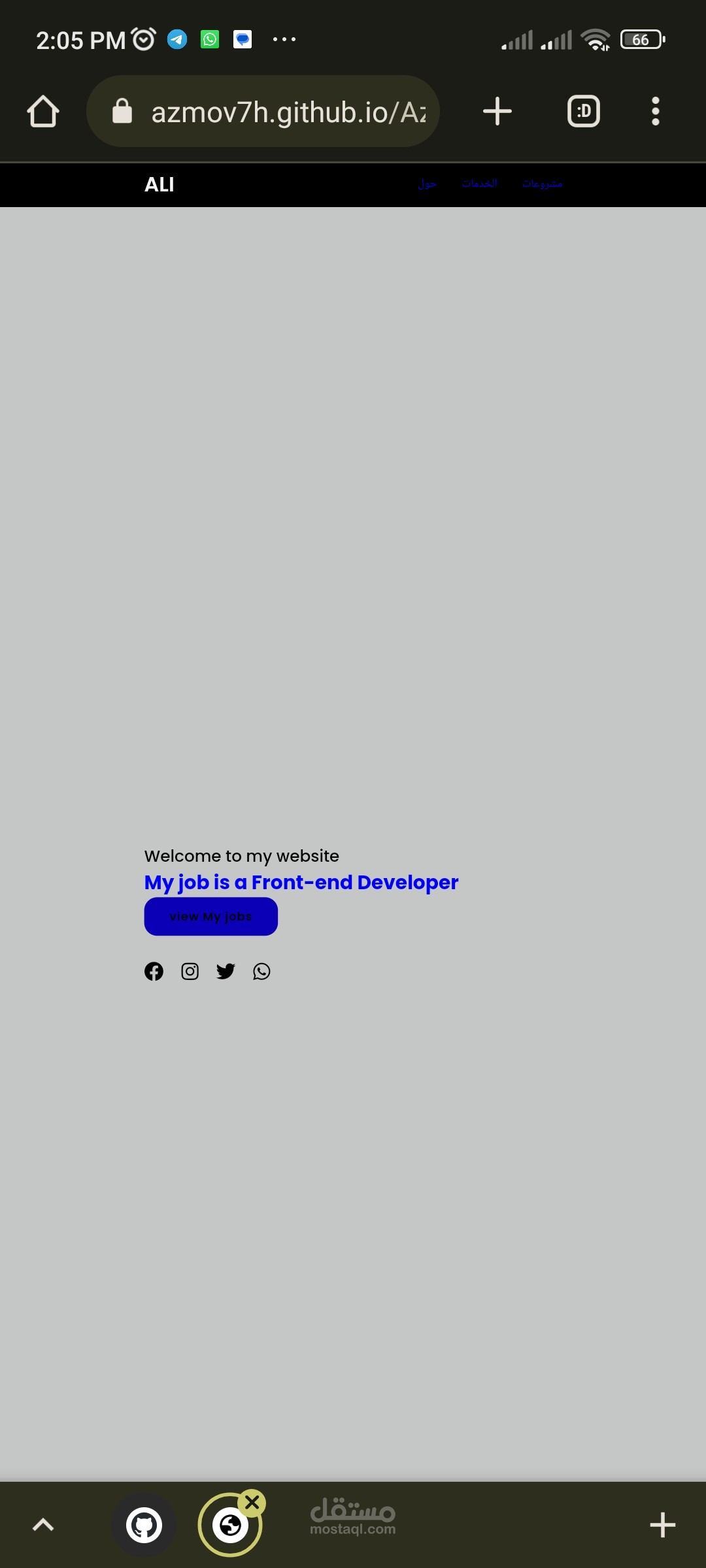 انشاء مواقع