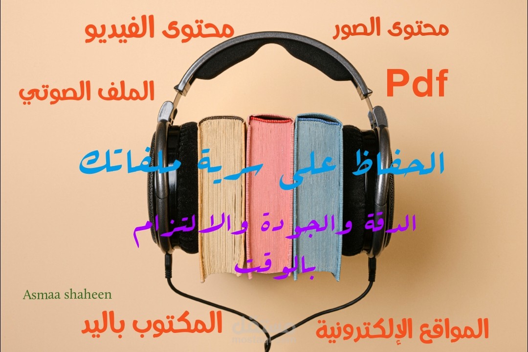 التفريغ الصوتي للتسجيلات الصوتية والفيديو والصور وملفات pdf والمكتوبة باليد