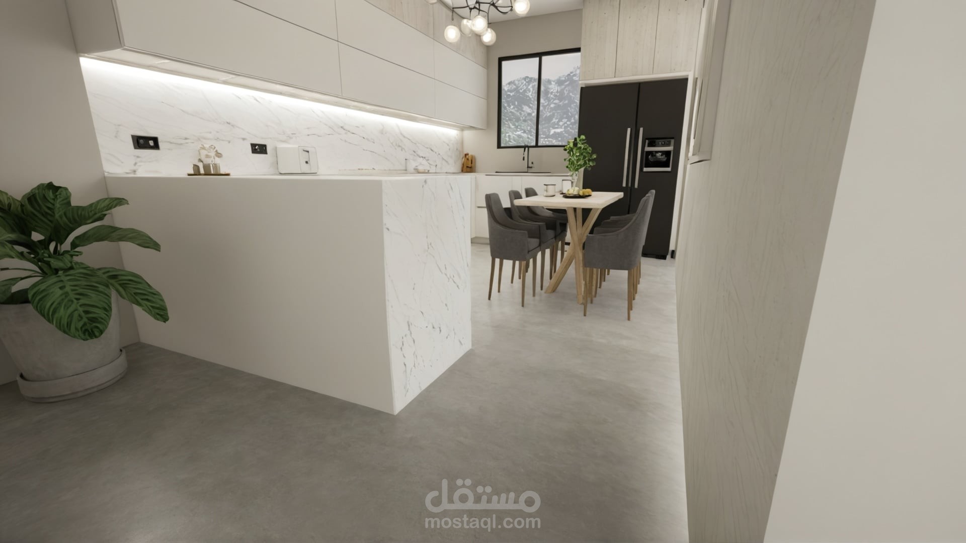 تصميم مطبخ عصري صغير بأفكار مبتكرة