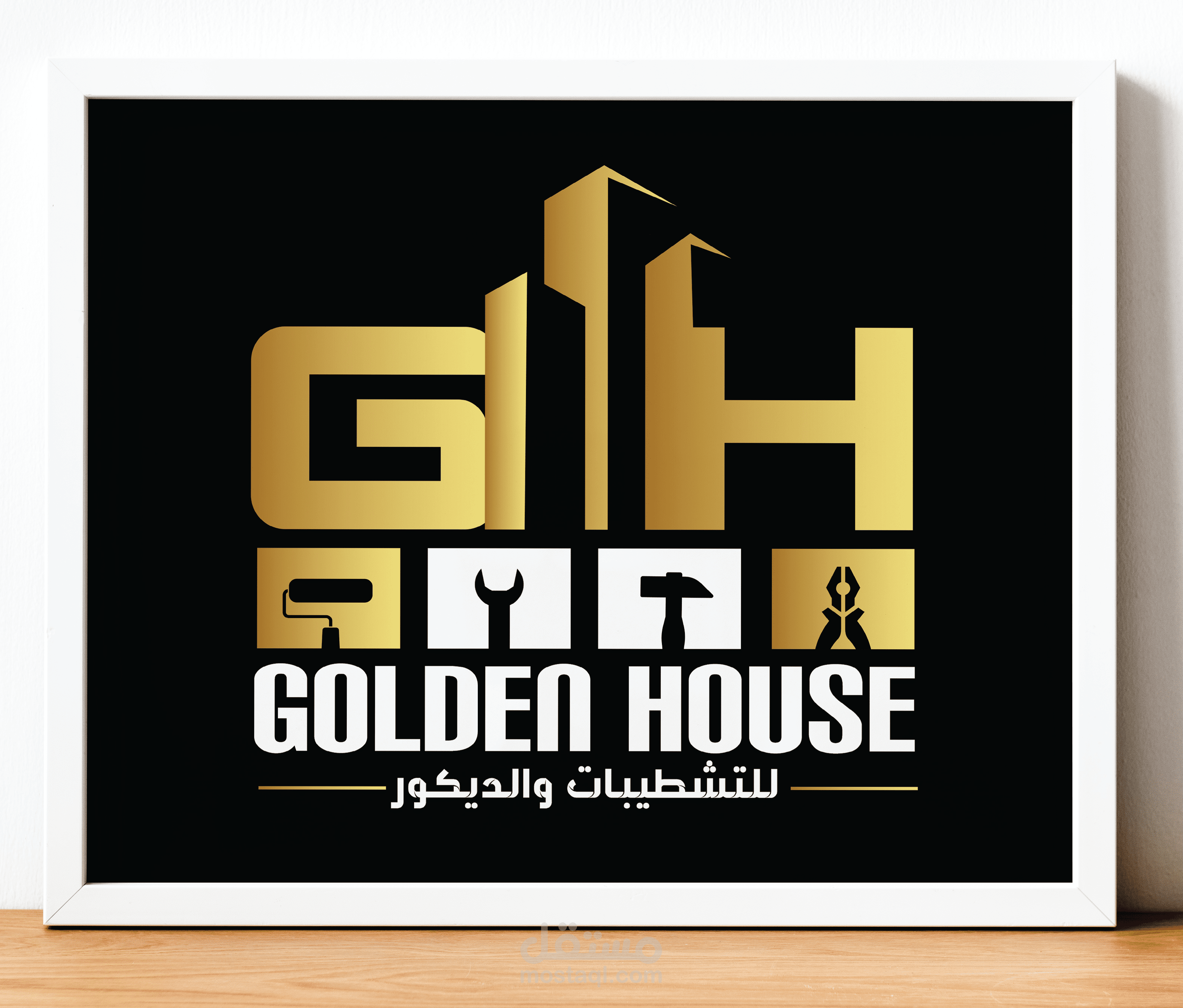 golden house logo