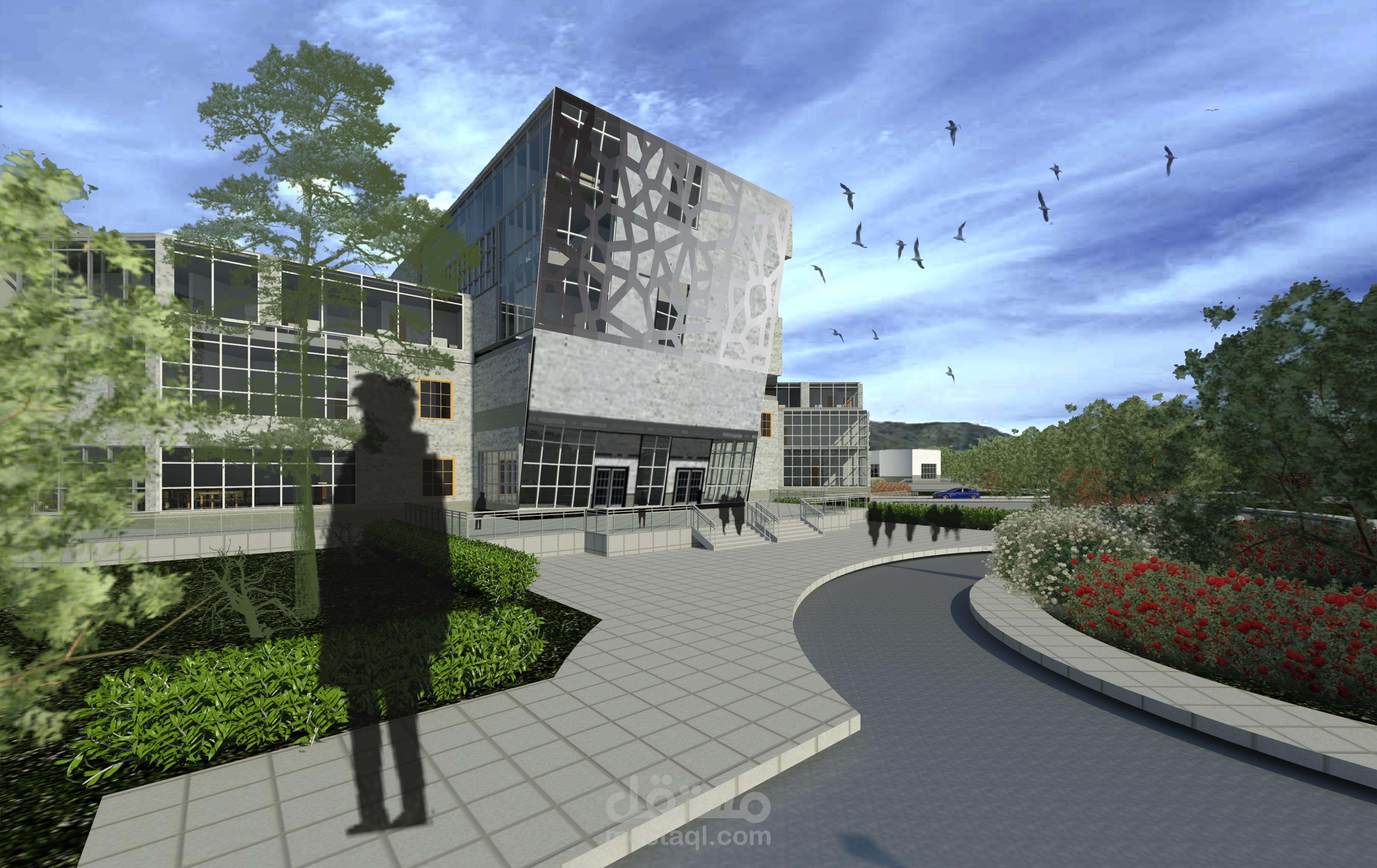 تصميم و إخراج مستشفى 100 سرير