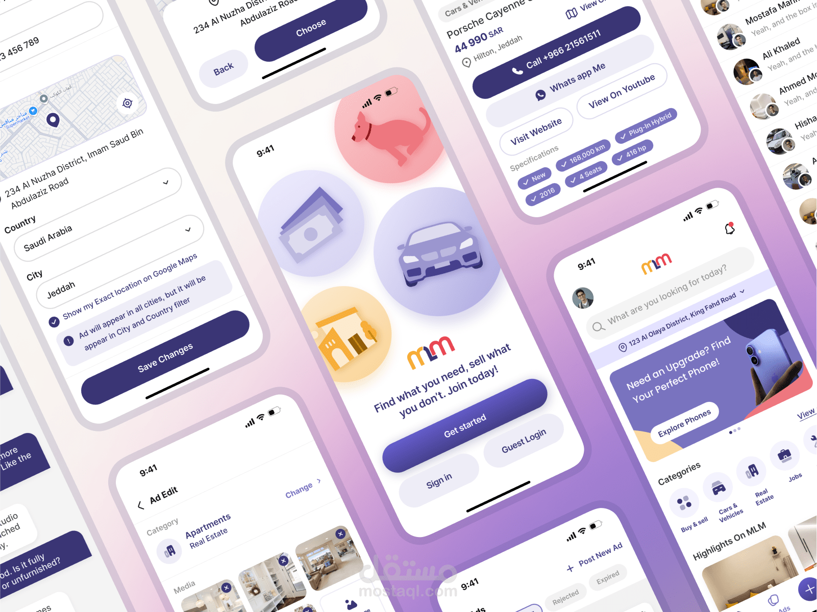 MLM – Peer-to-Peer Marketplace App Design