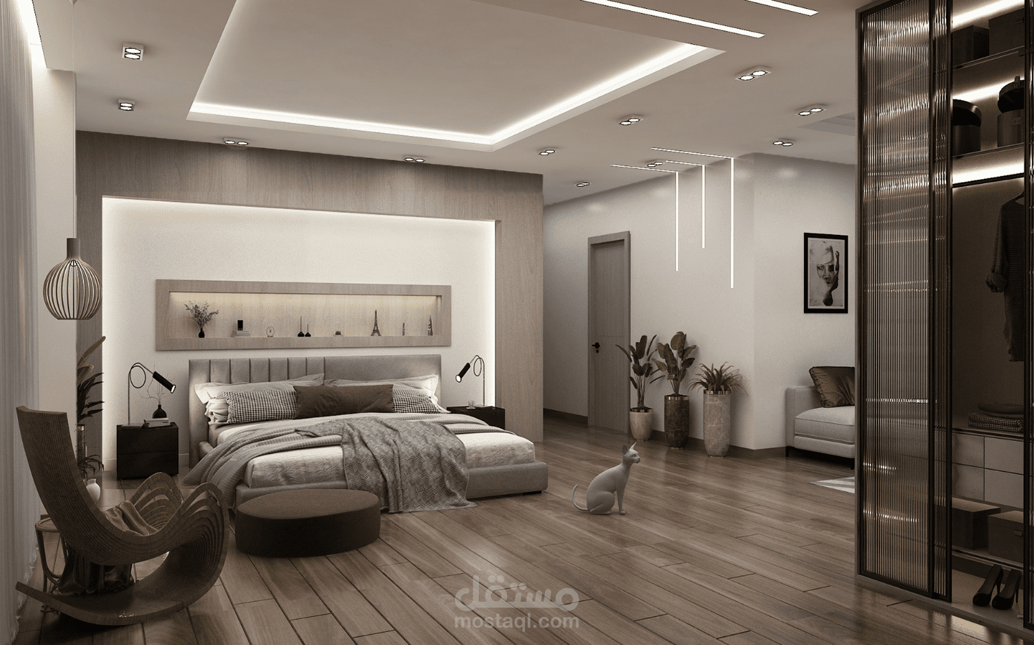master bedroom - 5th settlement- cairo