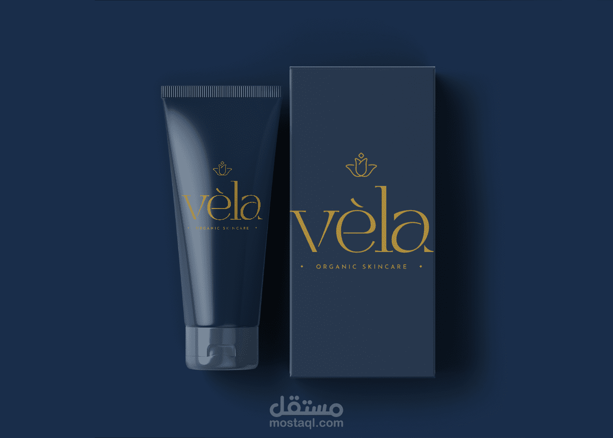 Minimalist Logo لشركة عناية بالبشرة