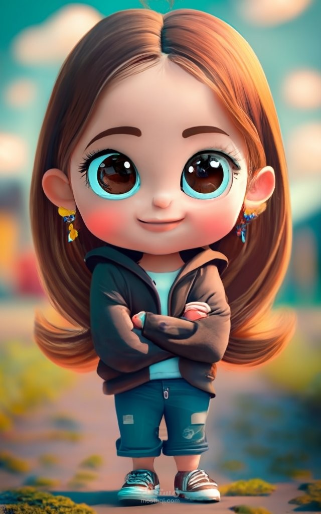 تصميم شخصية كرتونية على استايل بيكسار