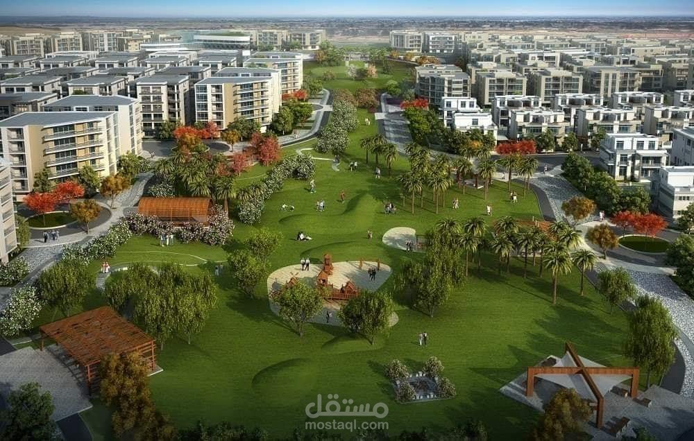 تصميم اعمال الكهرباء في كمبوند سكني يشمل 1860 وحدة سكنية و تجارية