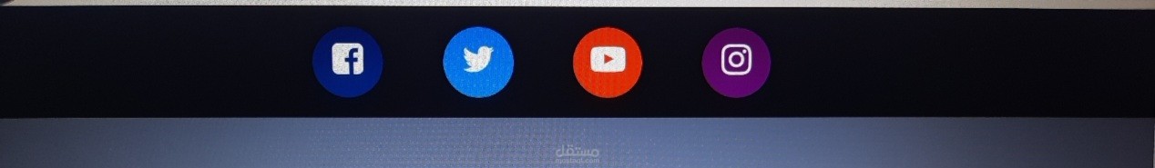 تصميم footer جزء  من عمل