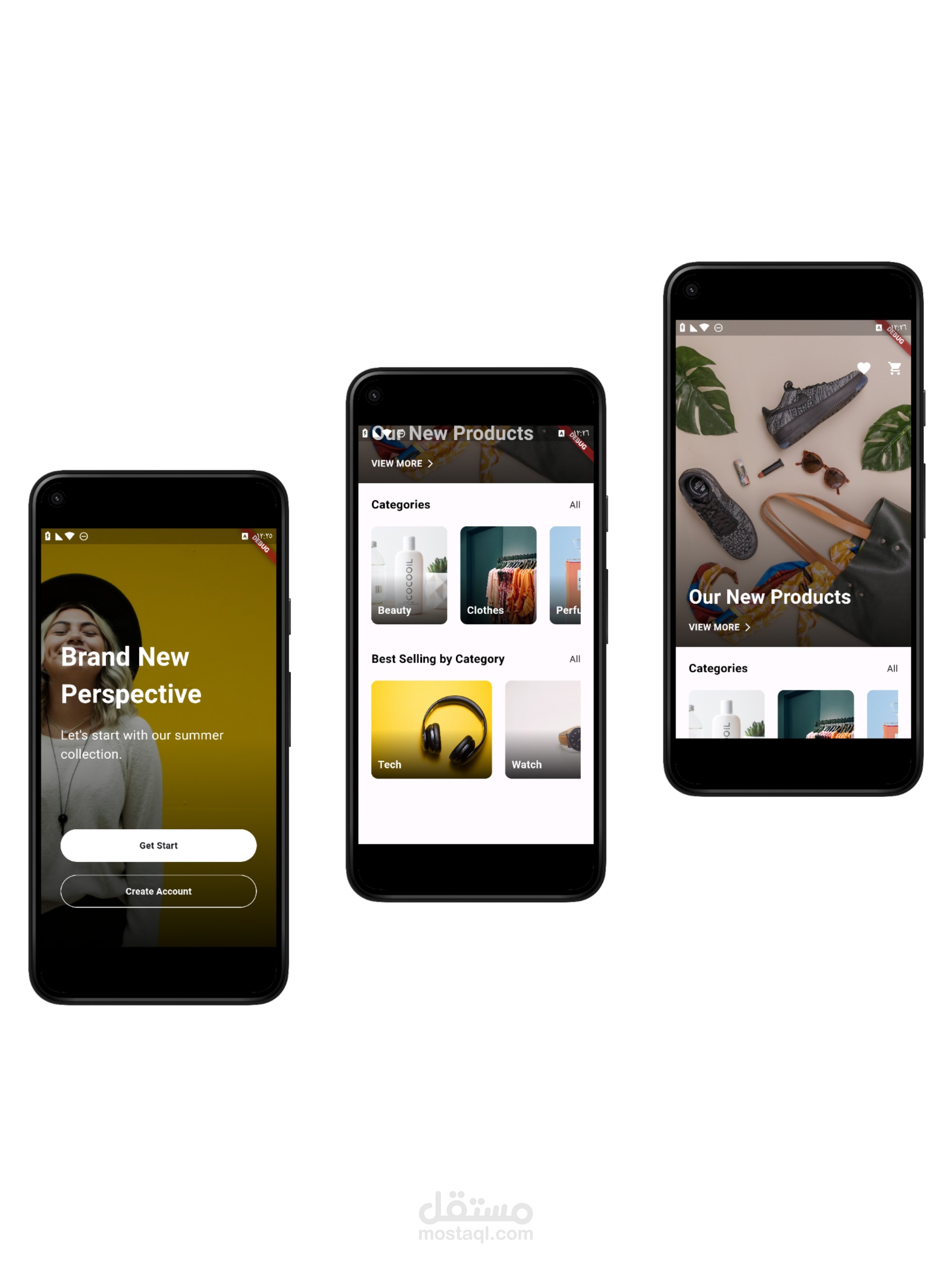 E-COMMERCE APP #1 (متجر الكتروني)
