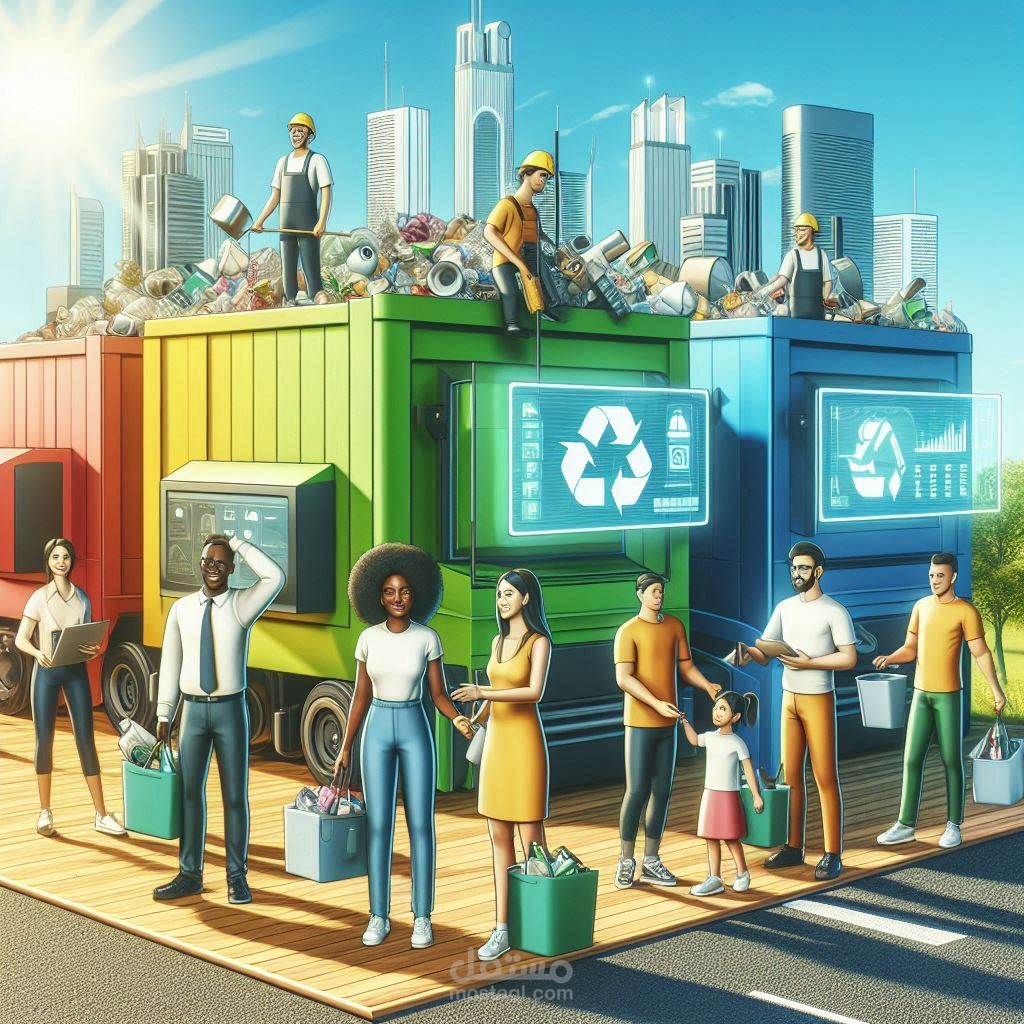 تصميم وتطوير موقع Green City – لخدمات تنظيف الشوارع وإعادة التدوير والحفاظ على البيئة