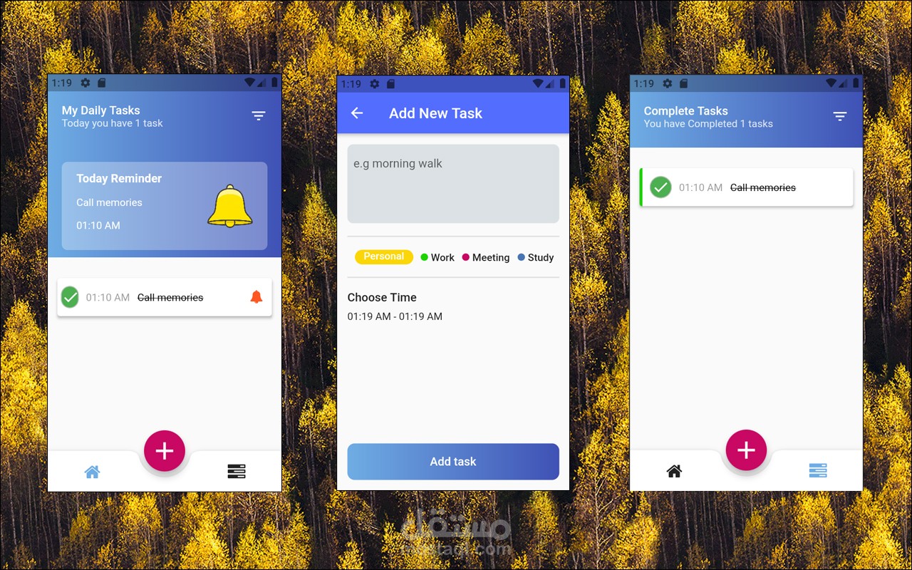 flutter daily task