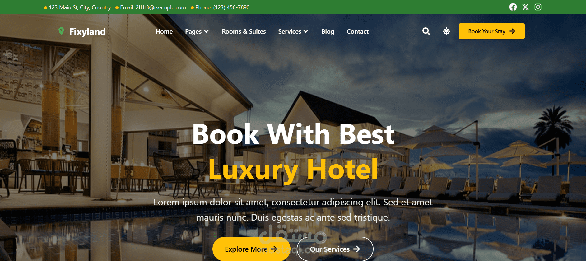 صفحه هبوط landing page