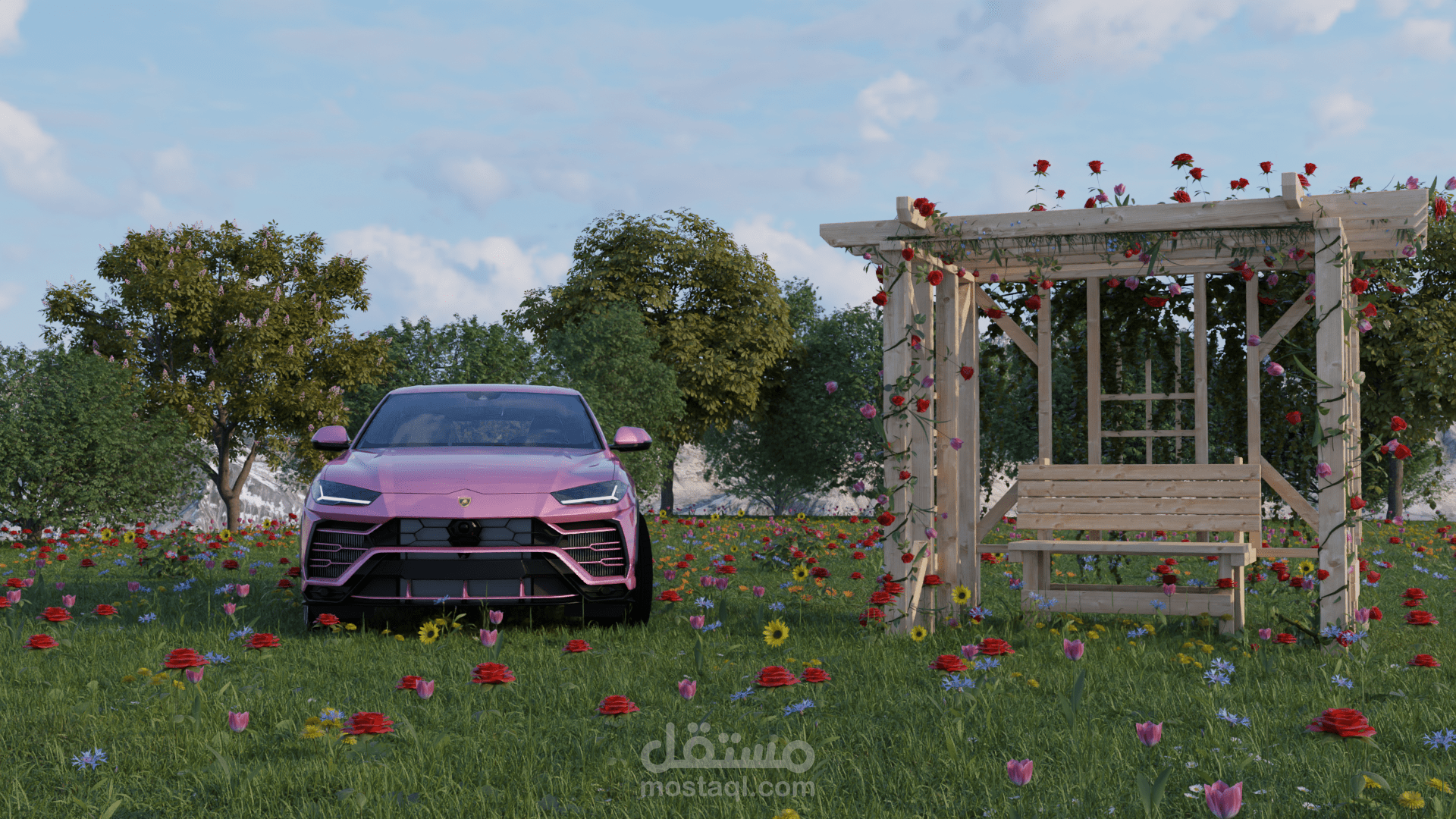 تصميم بيئة واقعية ثلاثية الأبعاد