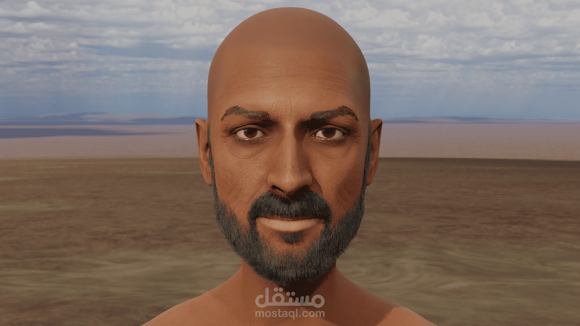 رسم شخصية 3d