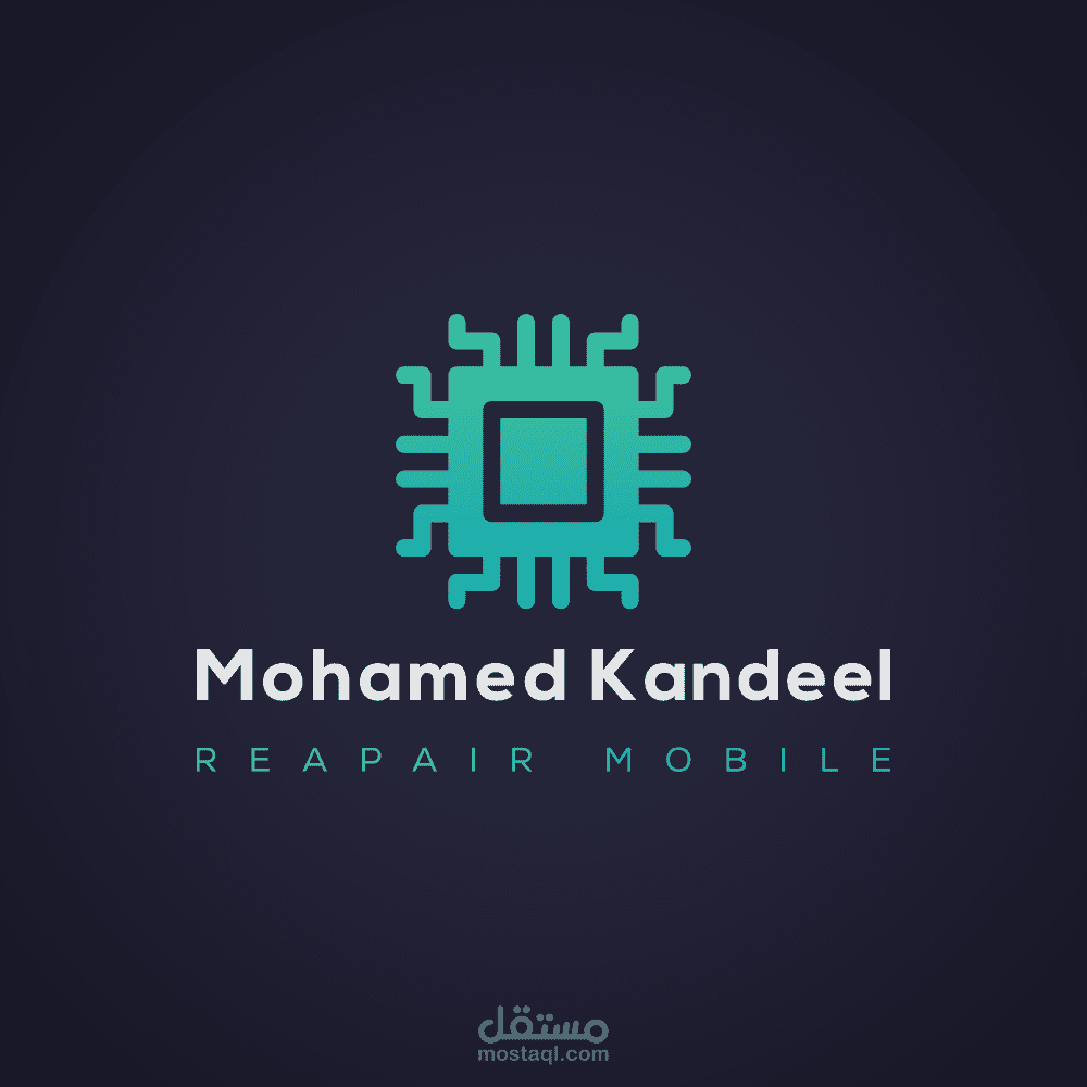 تصميمات شعار و تصميمات سوشيال ميديا لمتجر ملحقات الهاتف